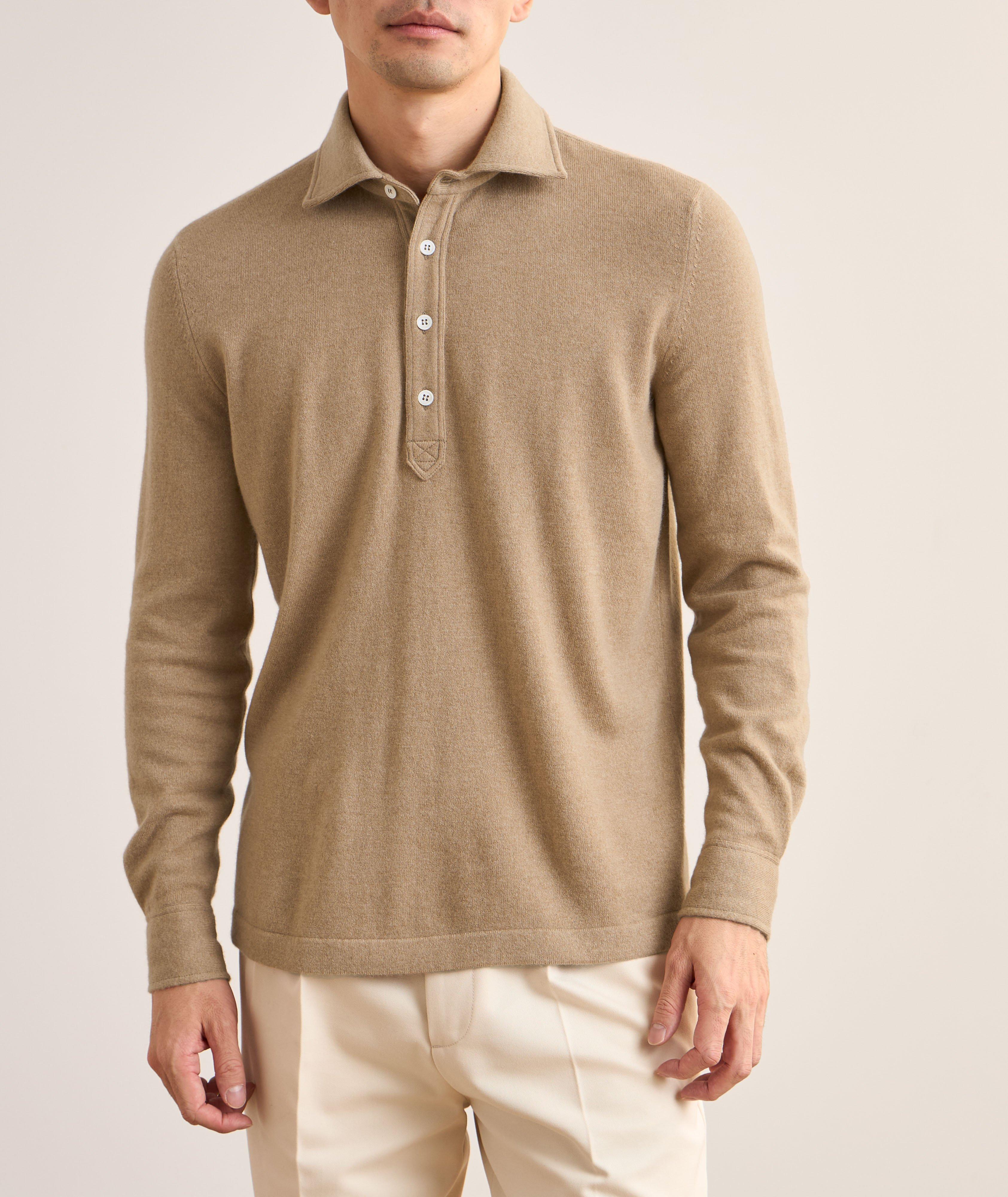 Cashmere Polo Sweater  image 1