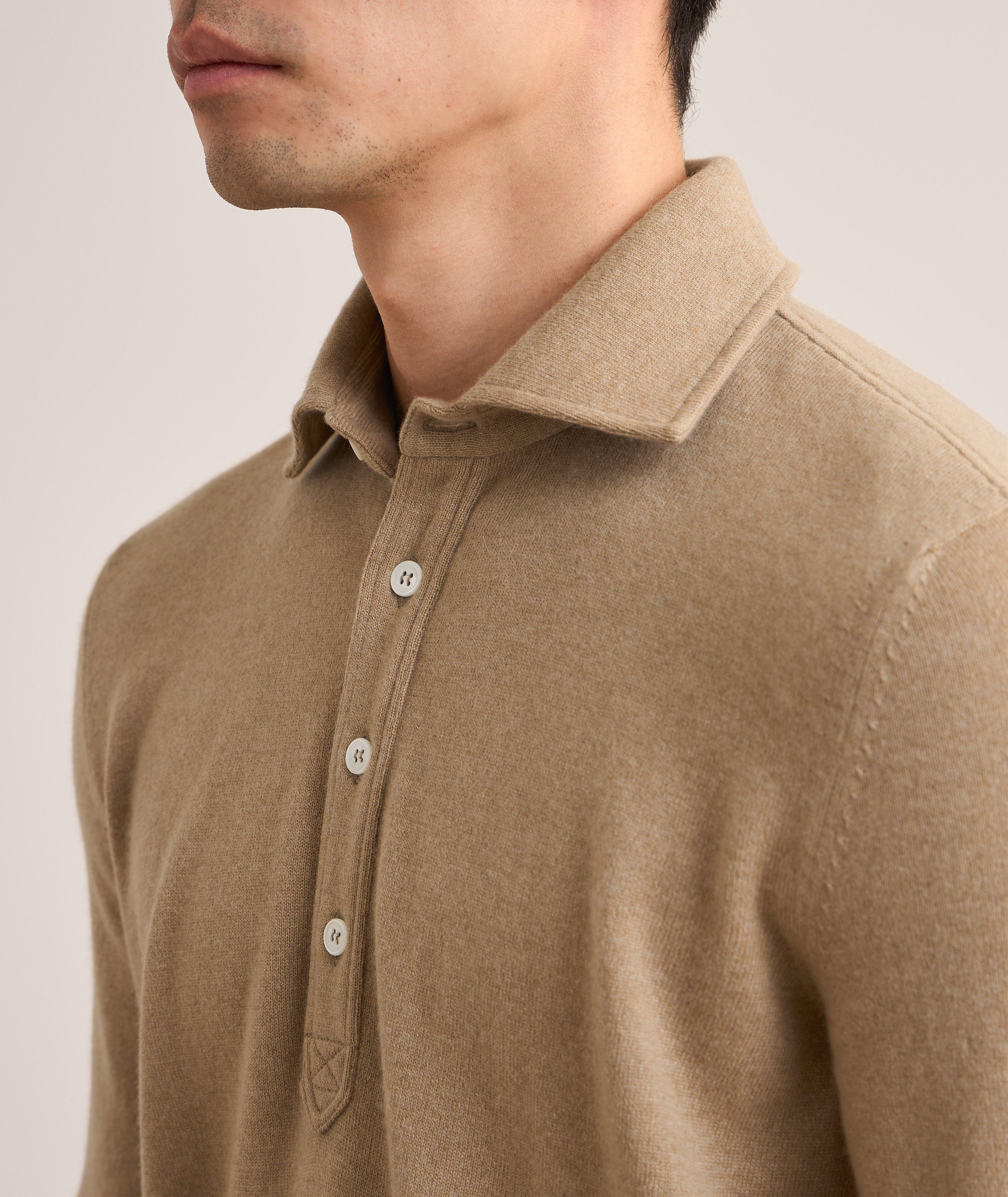 Cashmere Polo Sweater  image 3