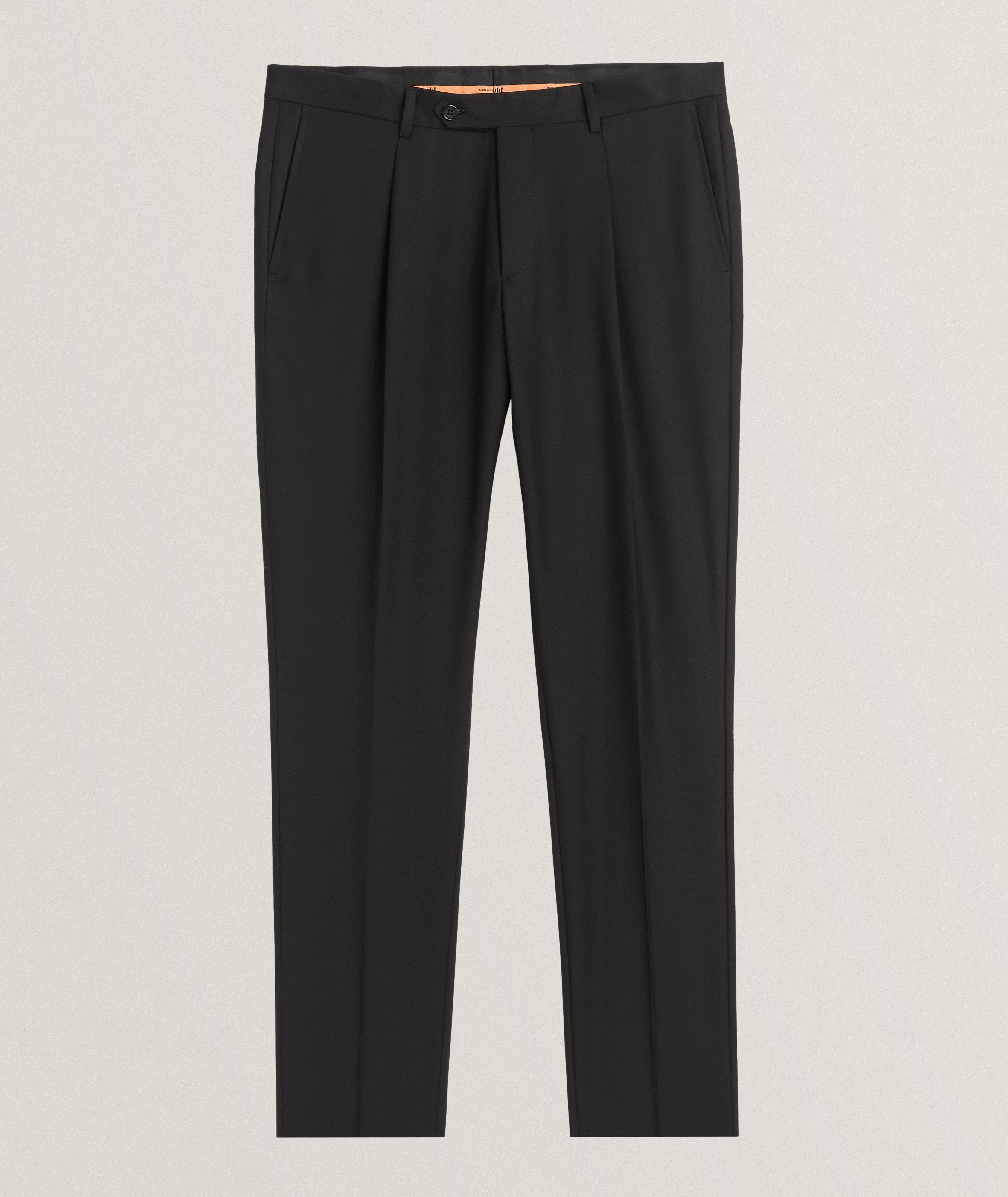 Pleated Wool Pants