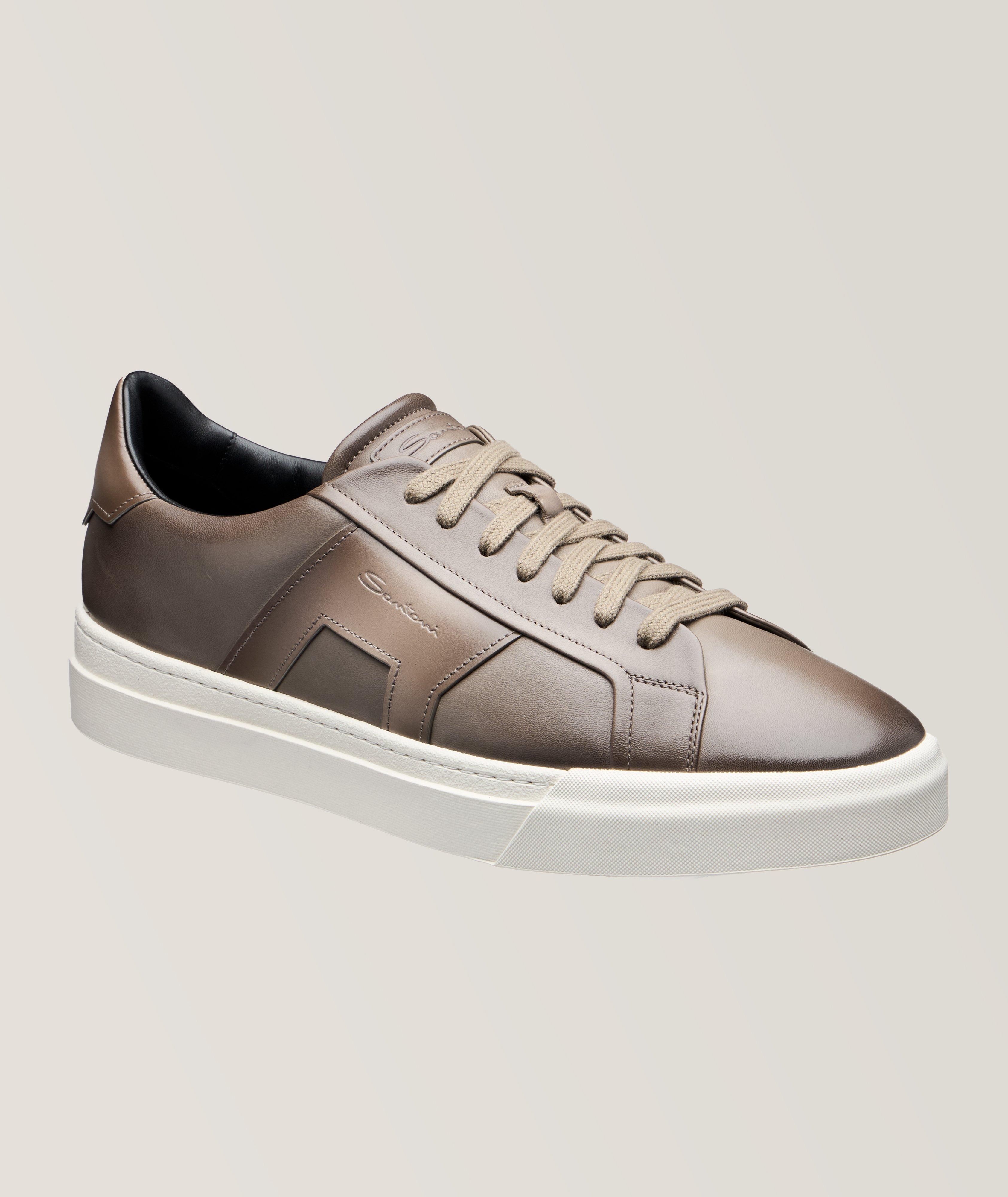 Burnished Nappa Leather Sneakers  image 0