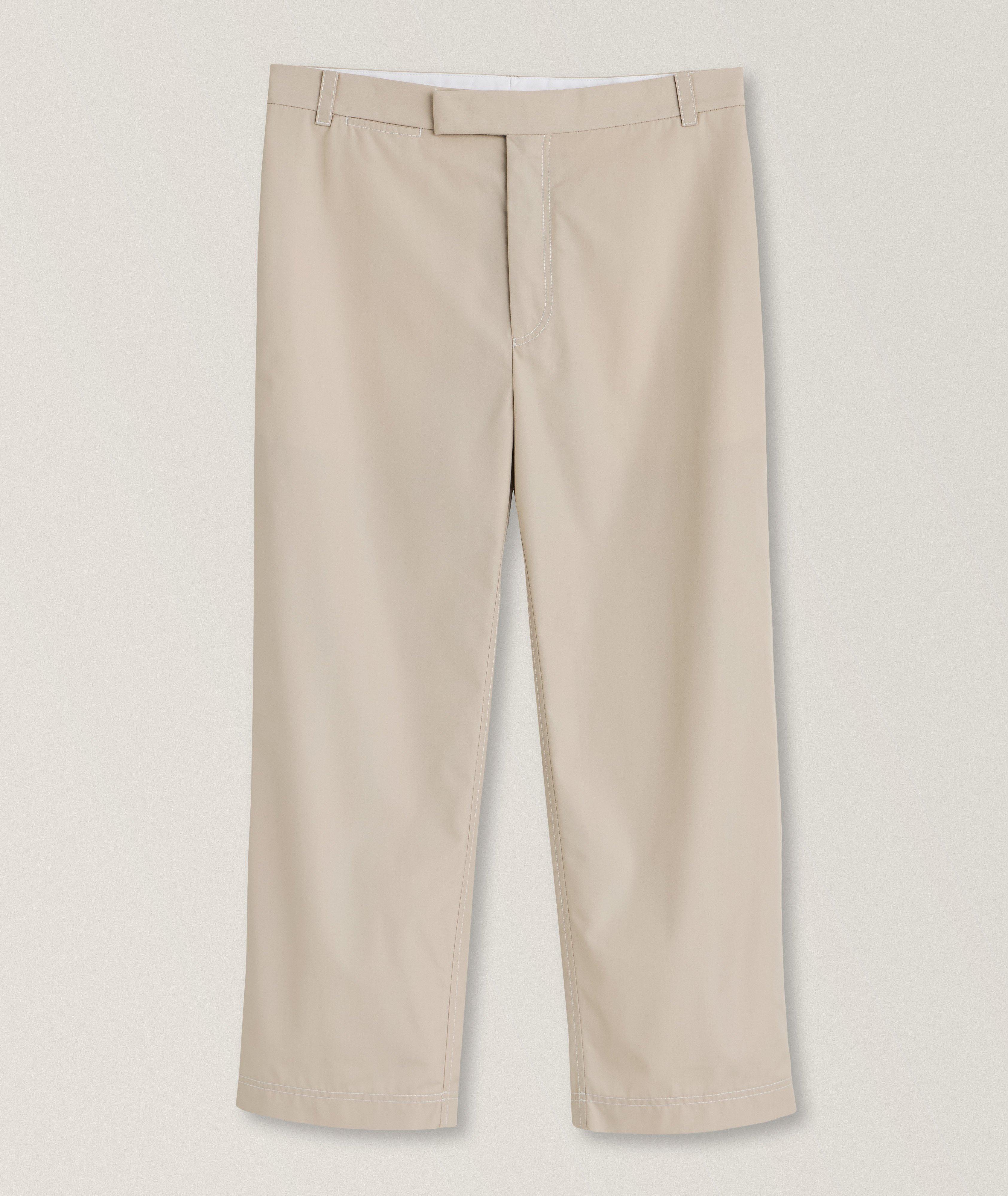 Typewriter Cloth Straight Leg Pants  image 0