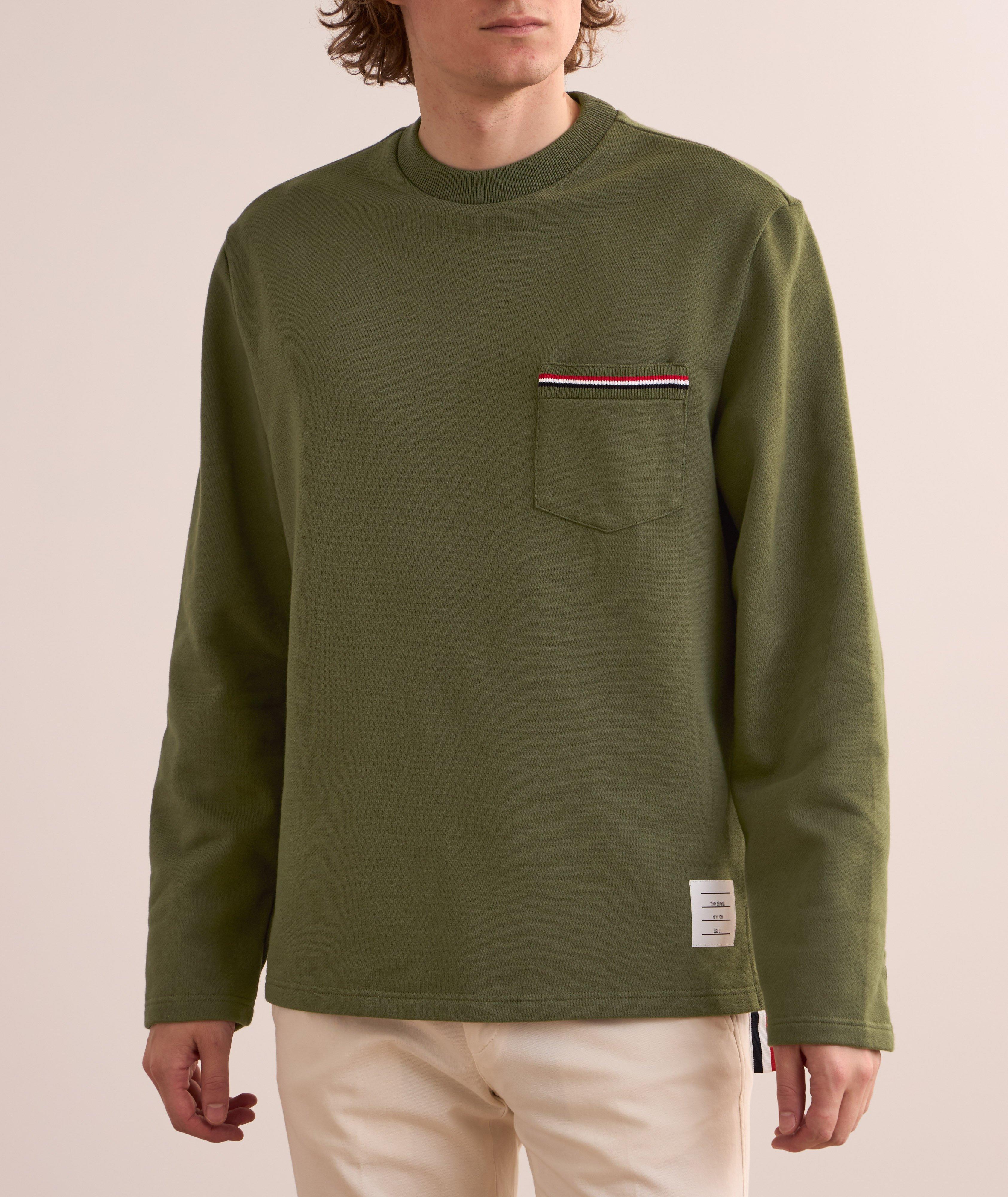 Oversized RWB Chest Pocket Sweatshirt image 1