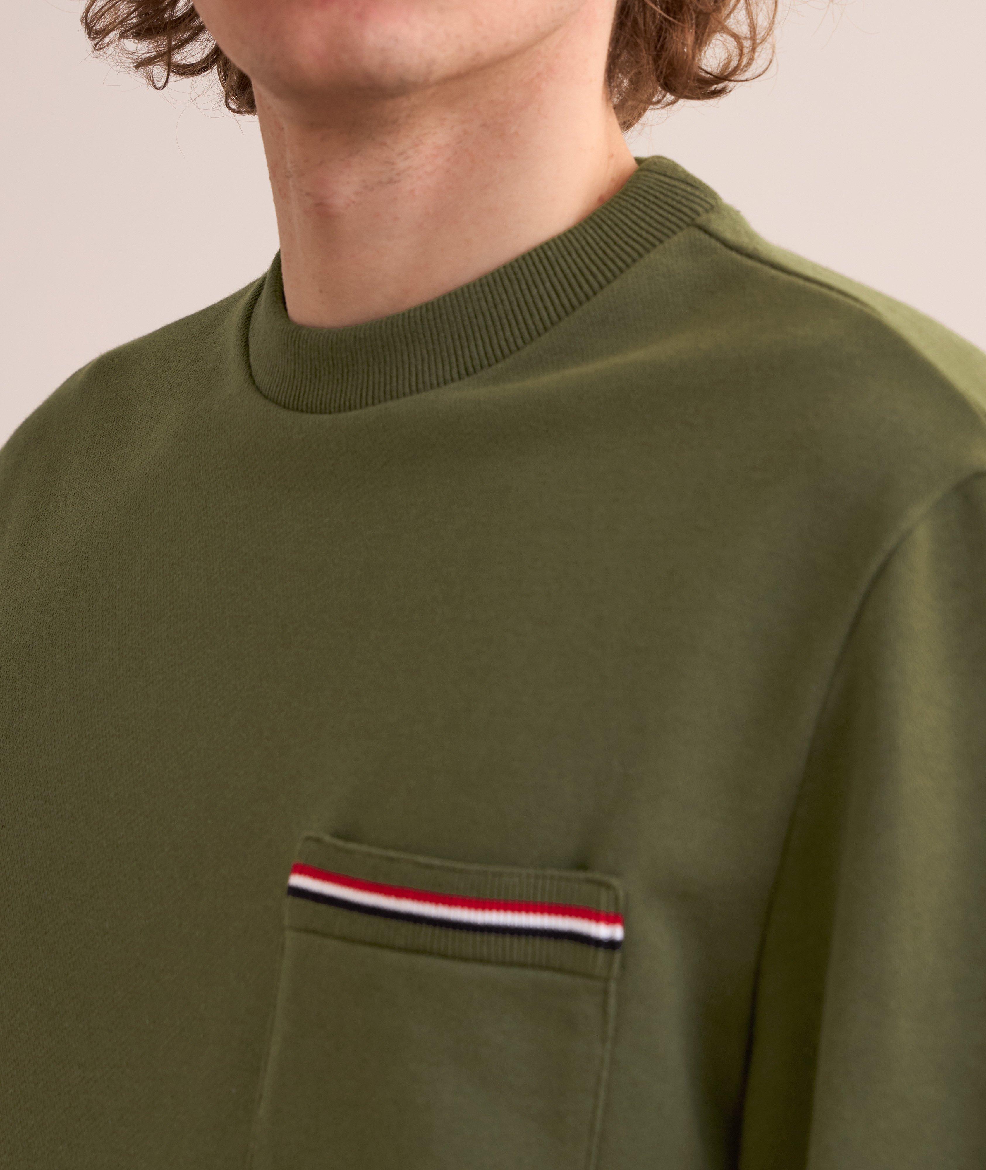 Oversized RWB Chest Pocket Sweatshirt image 4