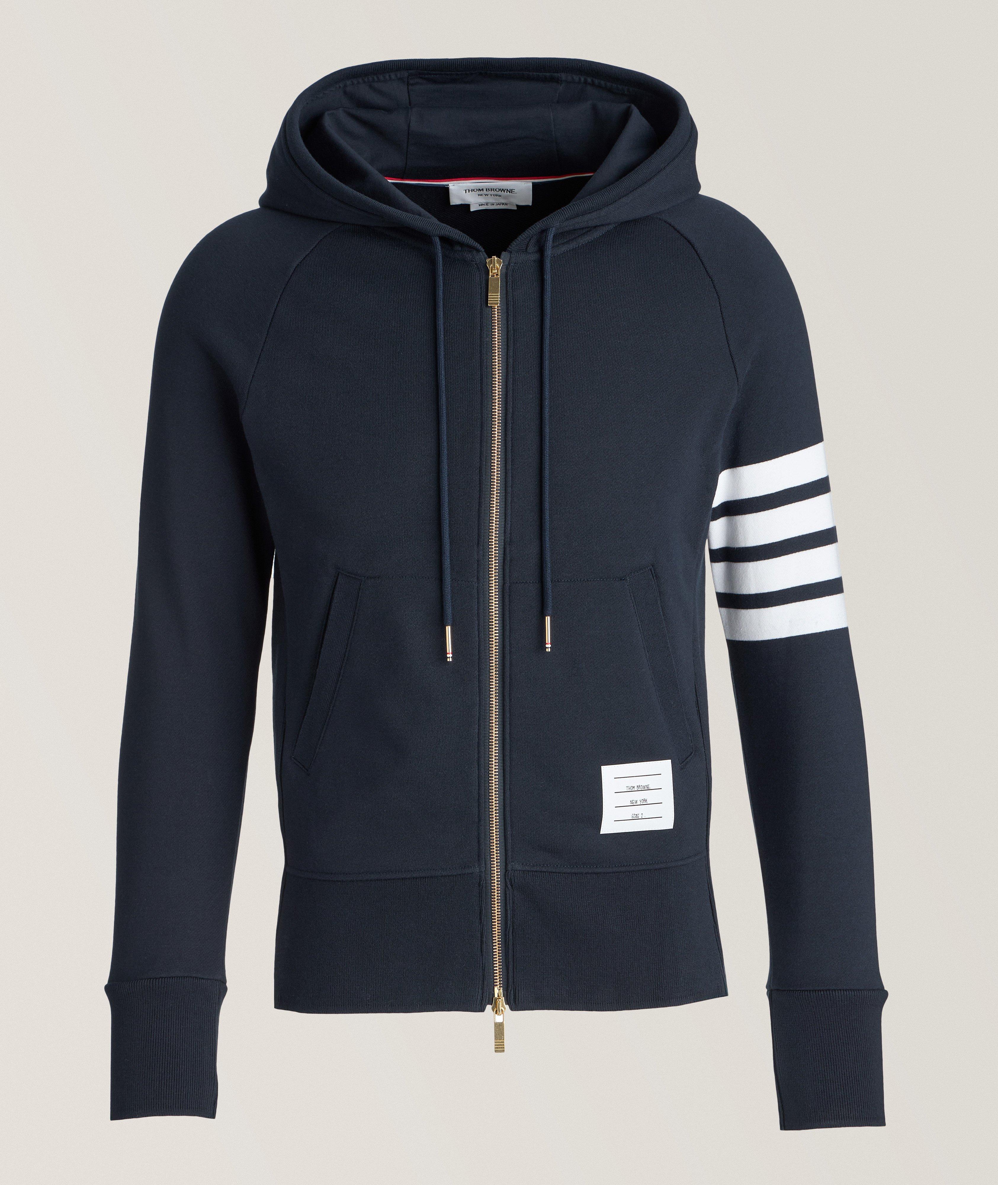 4-Bar Zip-Up Sweater