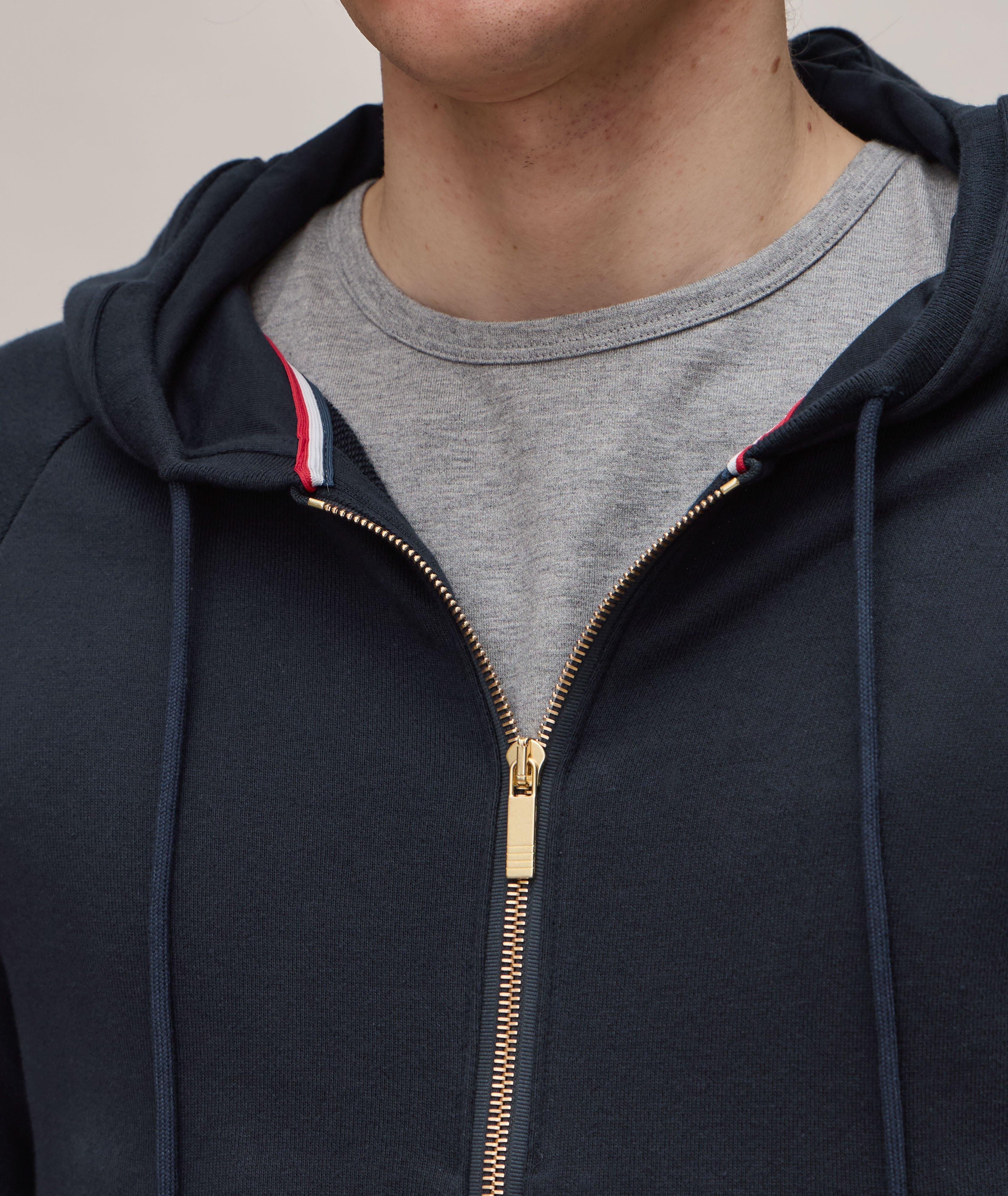 4-Bar Zip-Up Sweater image 3