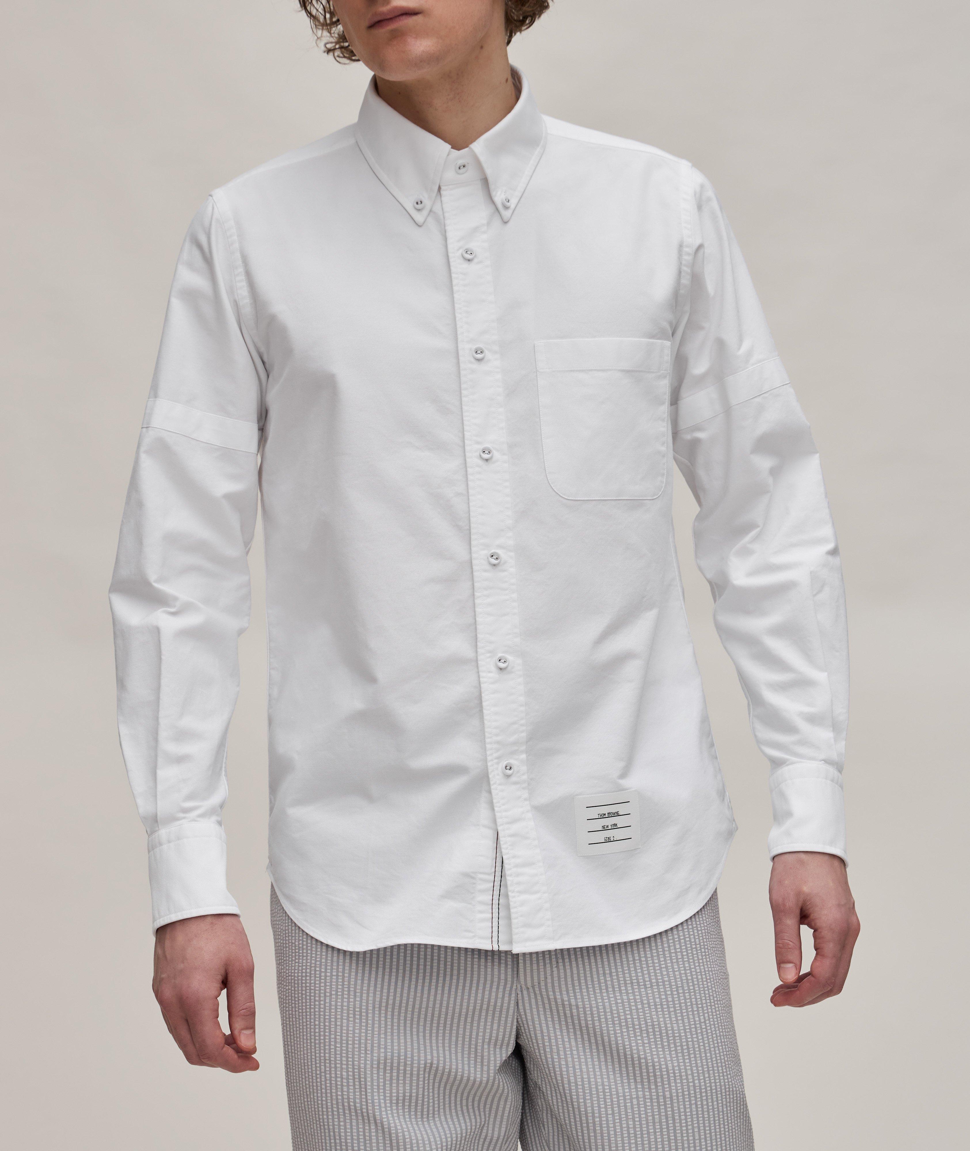 Oxford Armband Cotton Shirt   image 1