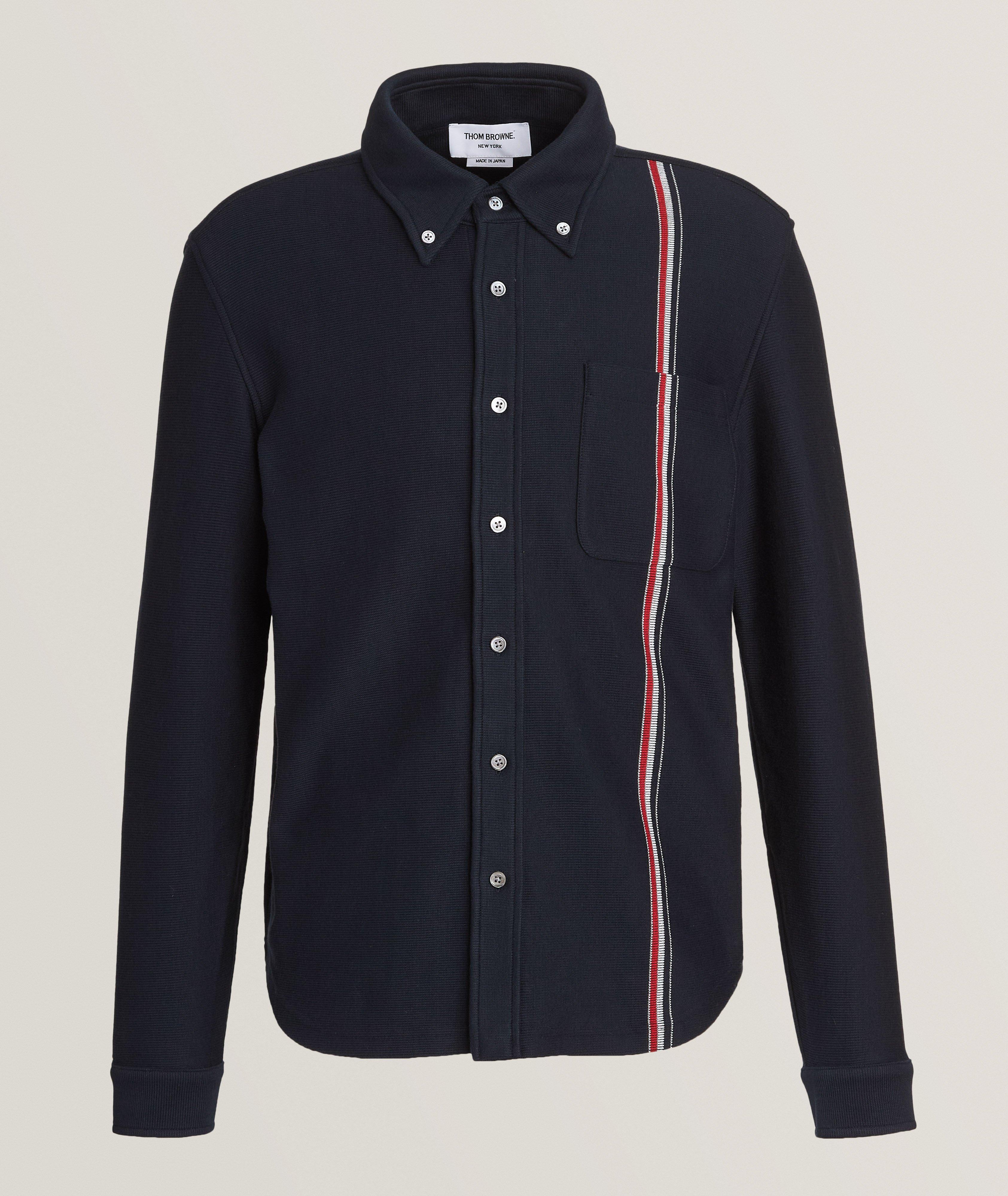 Cotton Double-Face Overshirt image 0