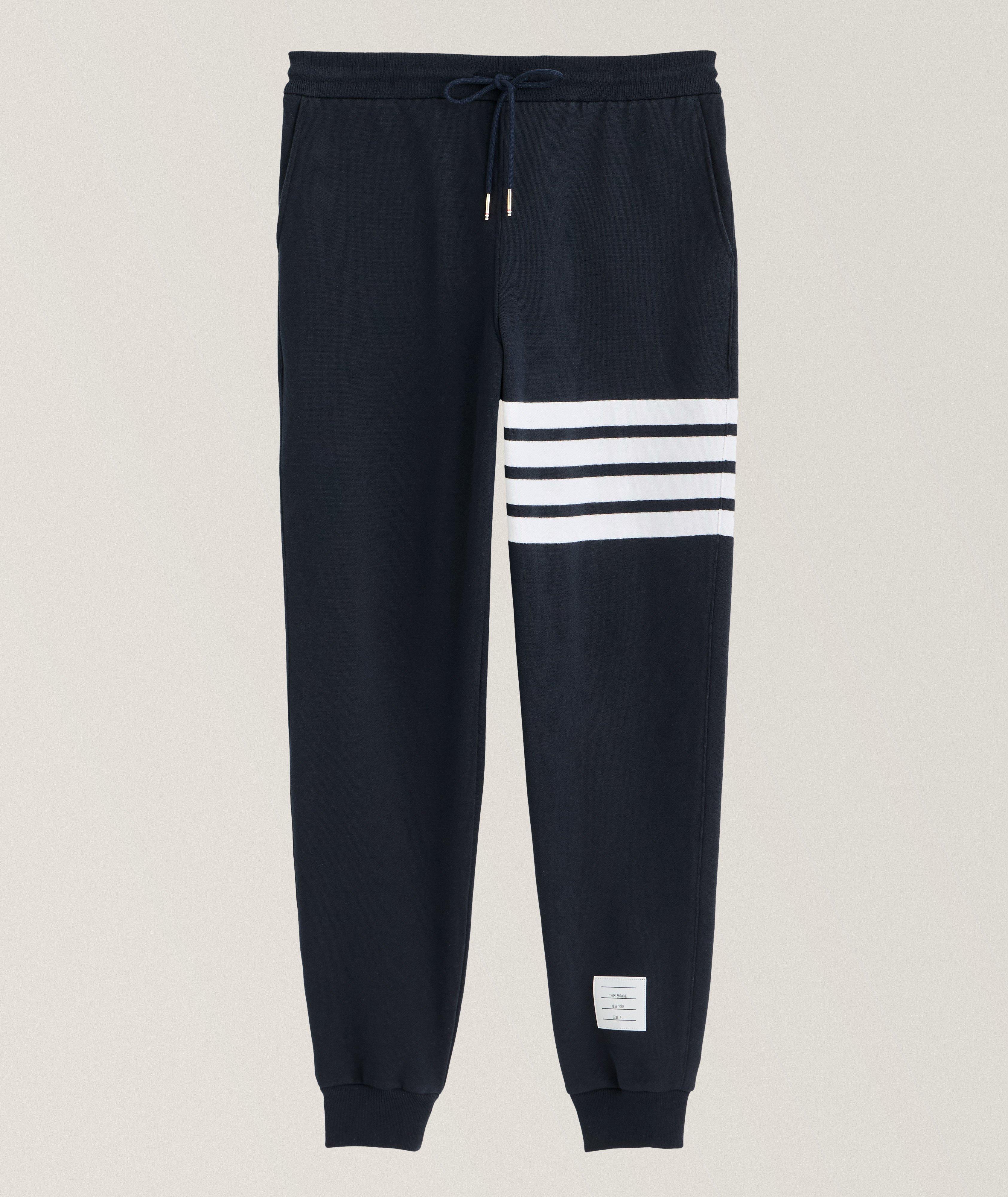 4-Bar Cotton Sweatpants