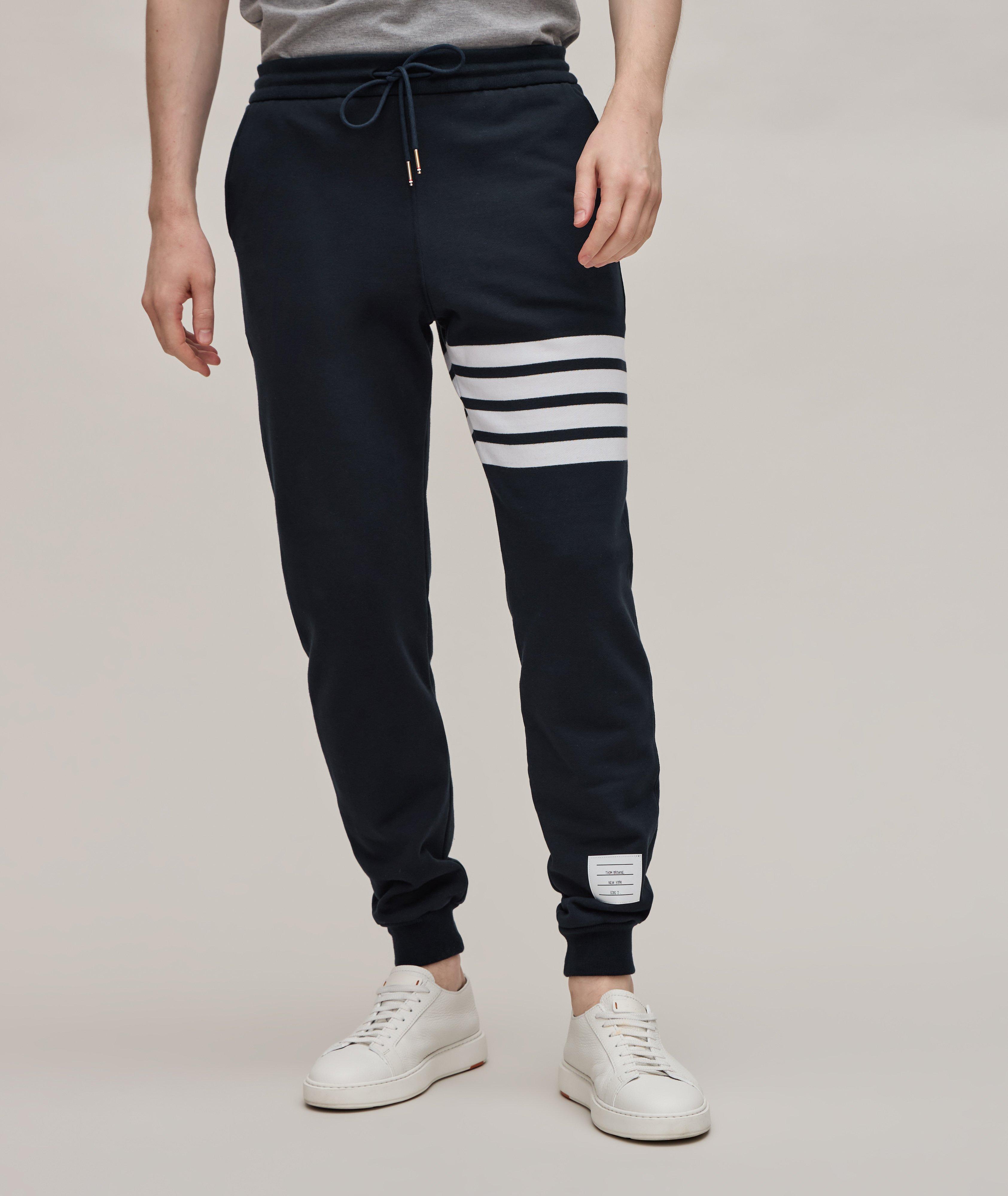 4-Bar Cotton Sweatpants image 1