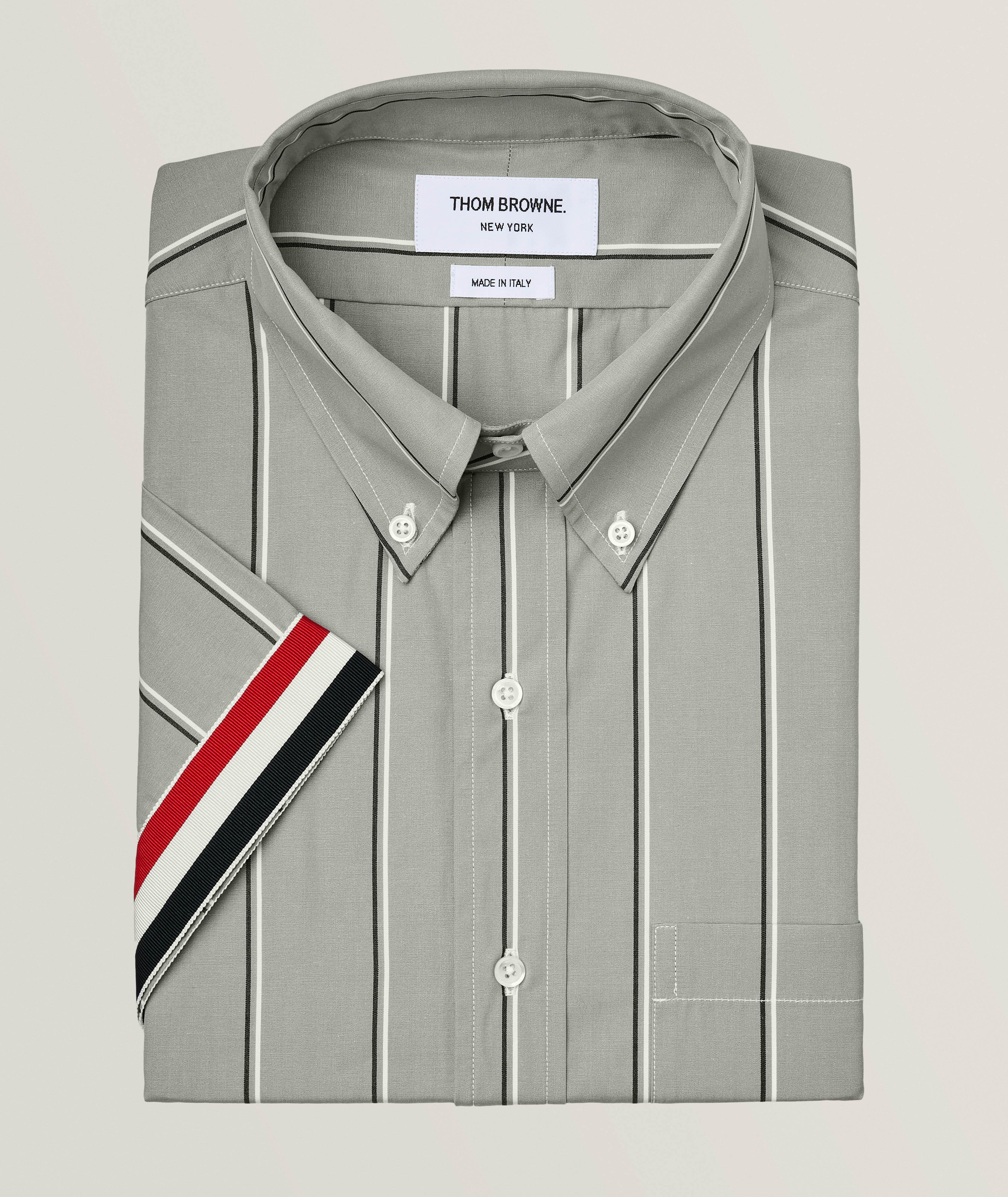 Stripe Cotton Poplin Shirt