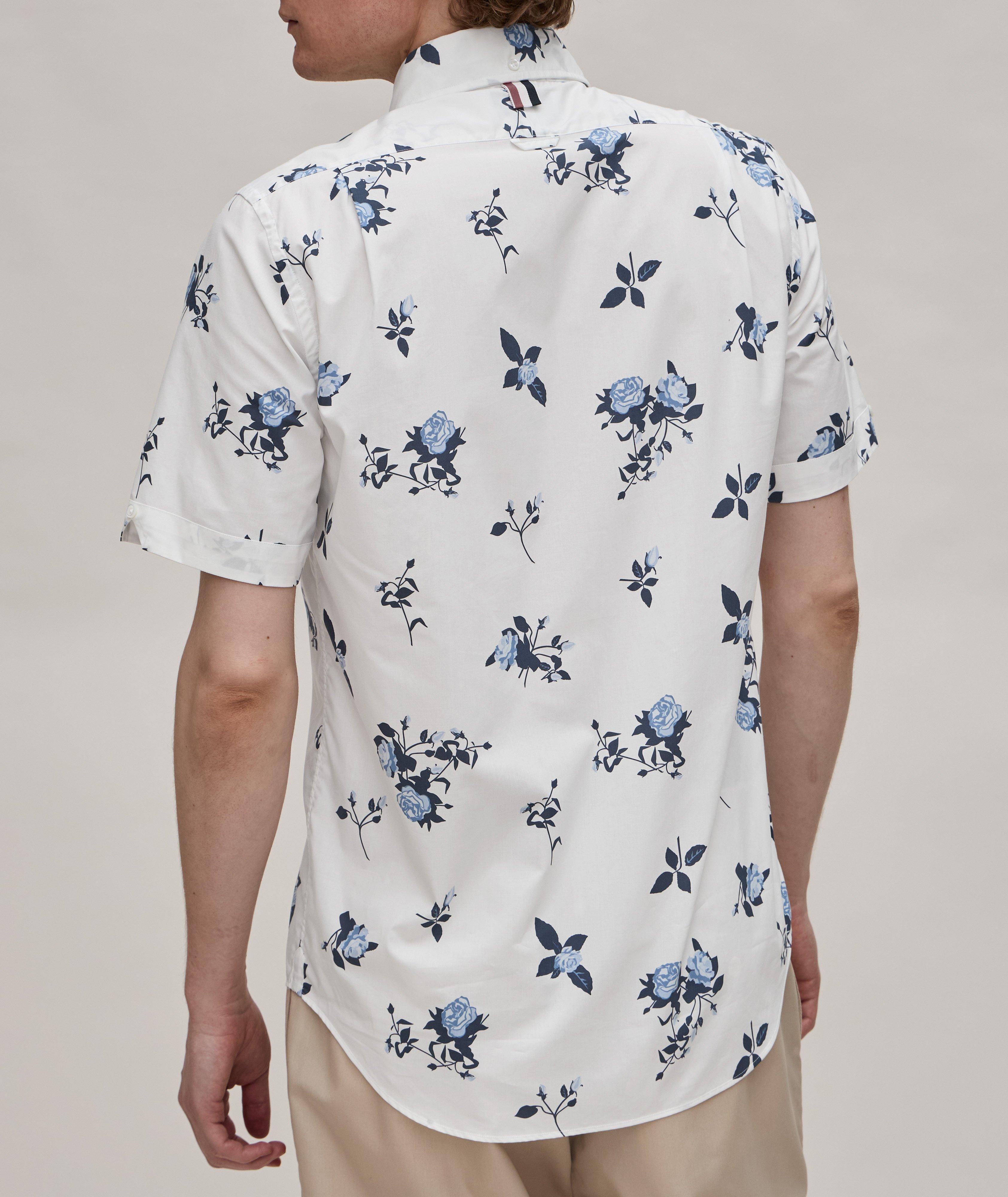 Chemise décontractée à motif floral image 2