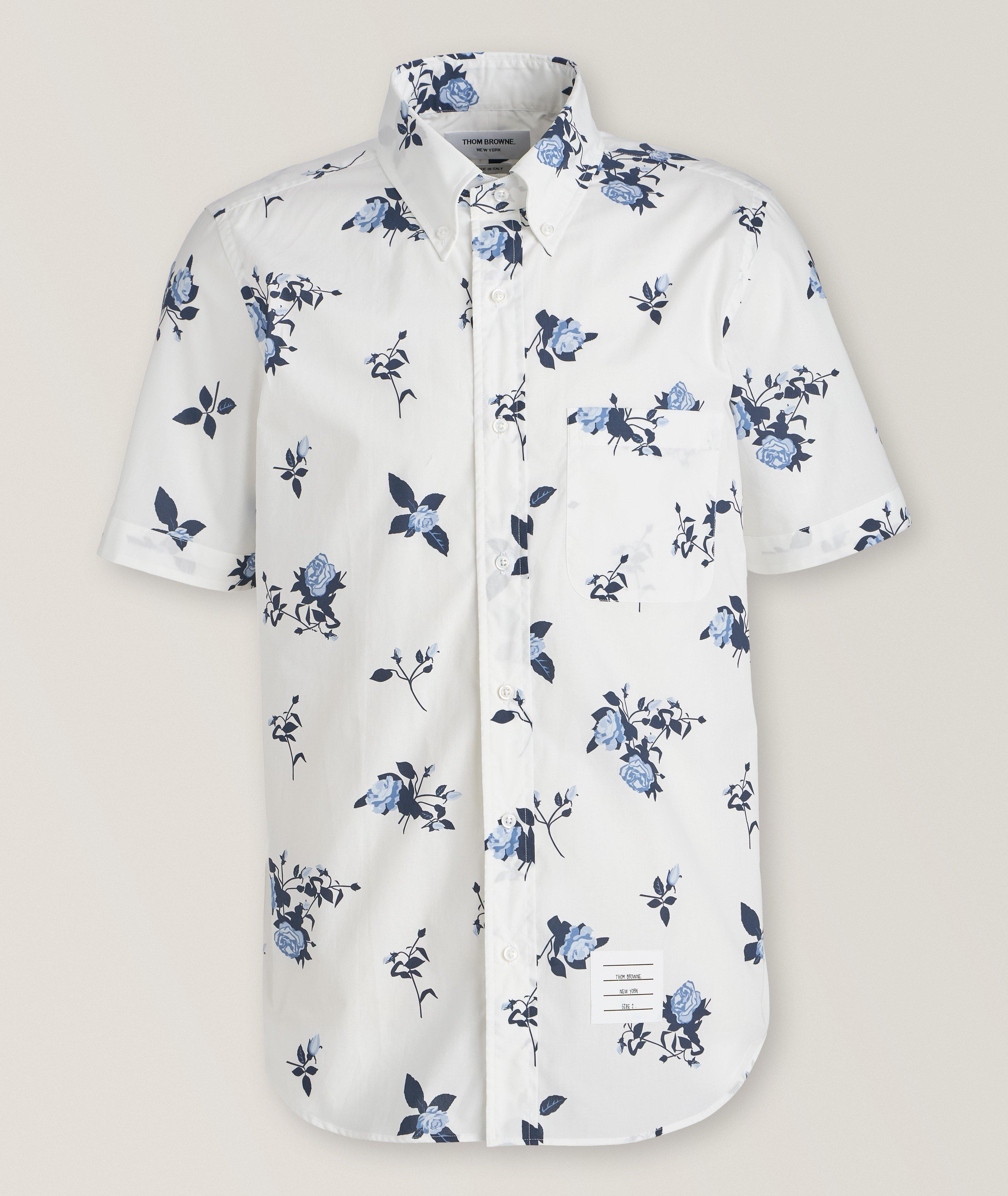 Chemise décontractée à motif floral image 0