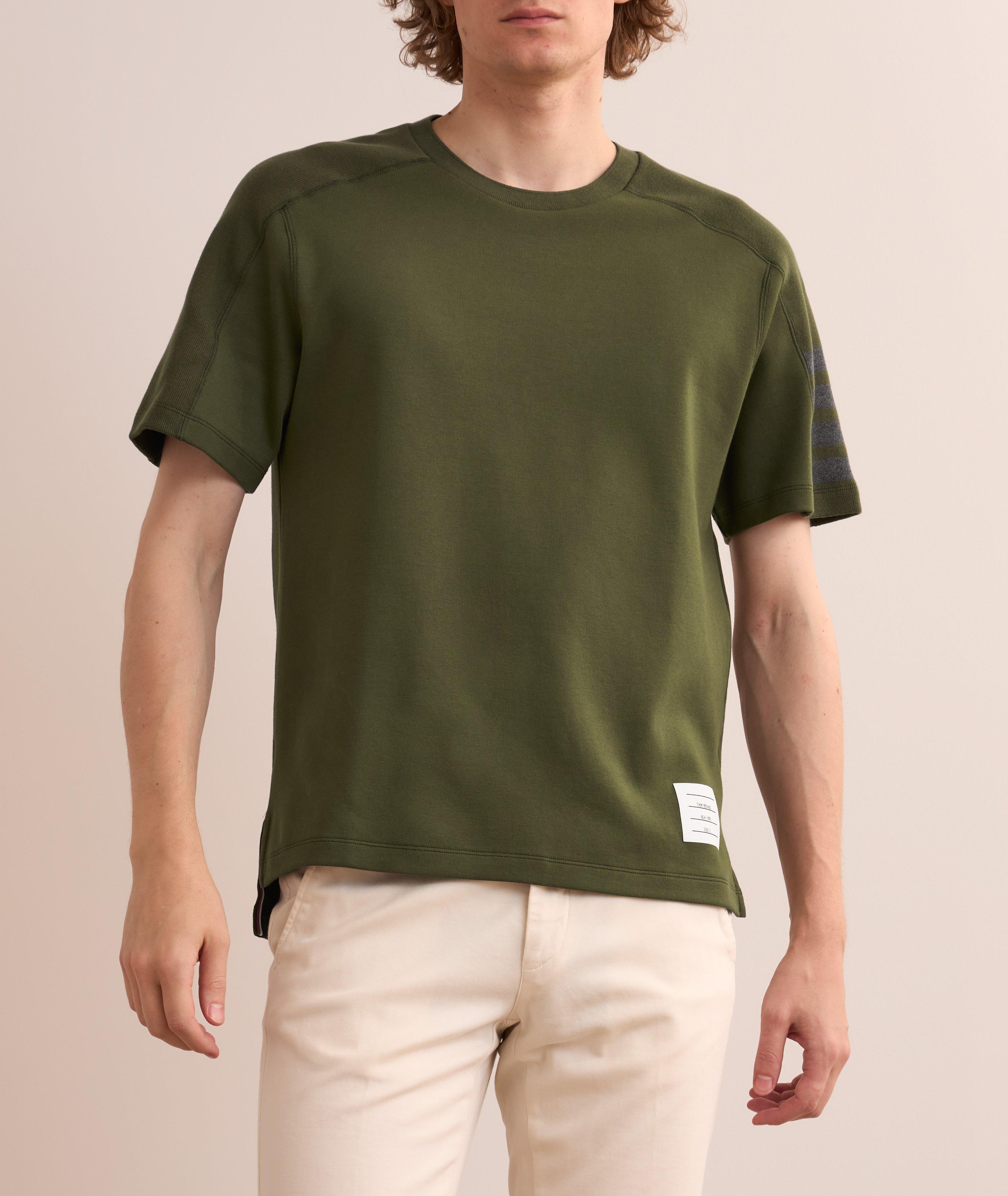 Four-Bar Cotton  T-Shirt image 1