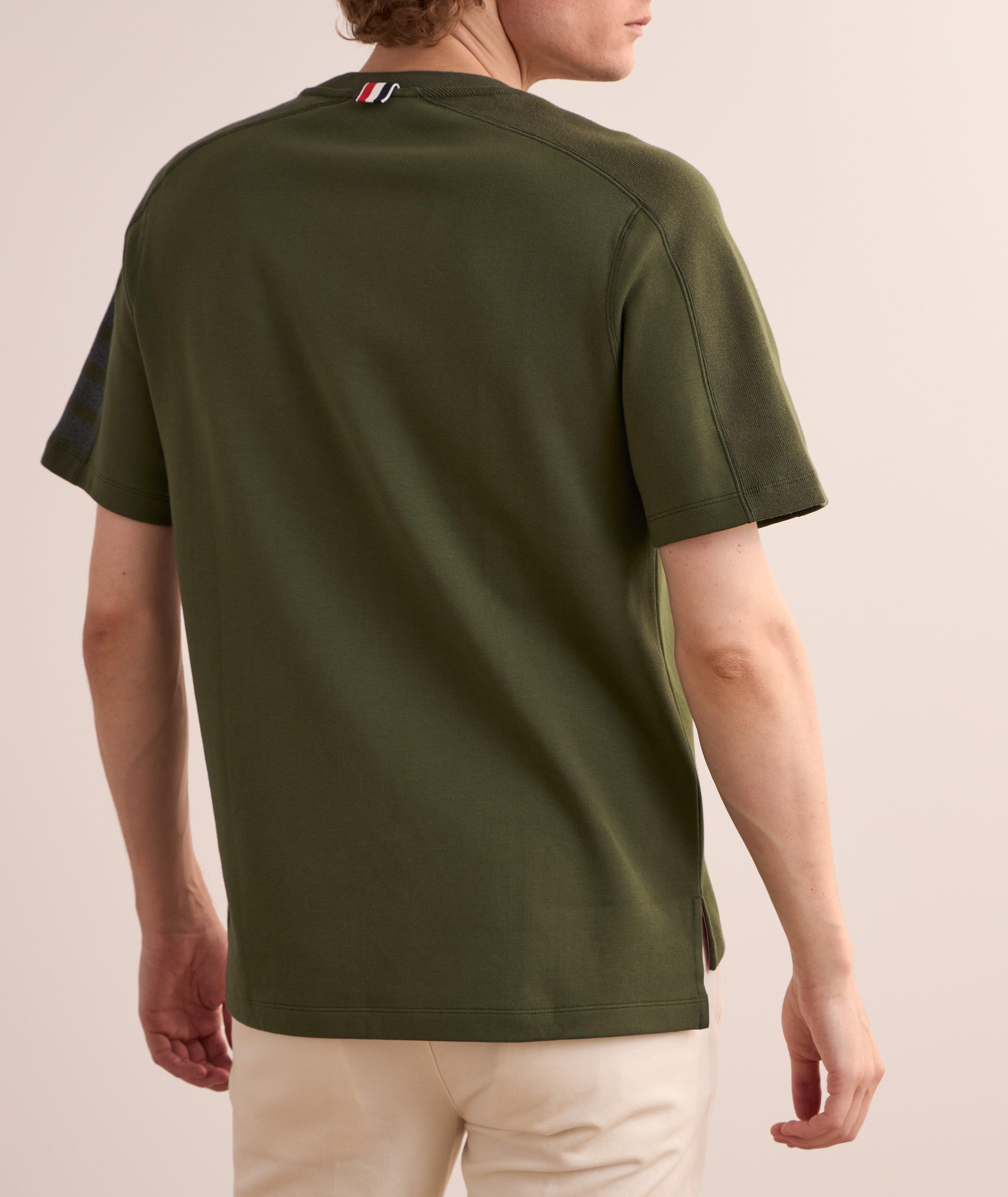 Four-Bar Cotton  T-Shirt image 2