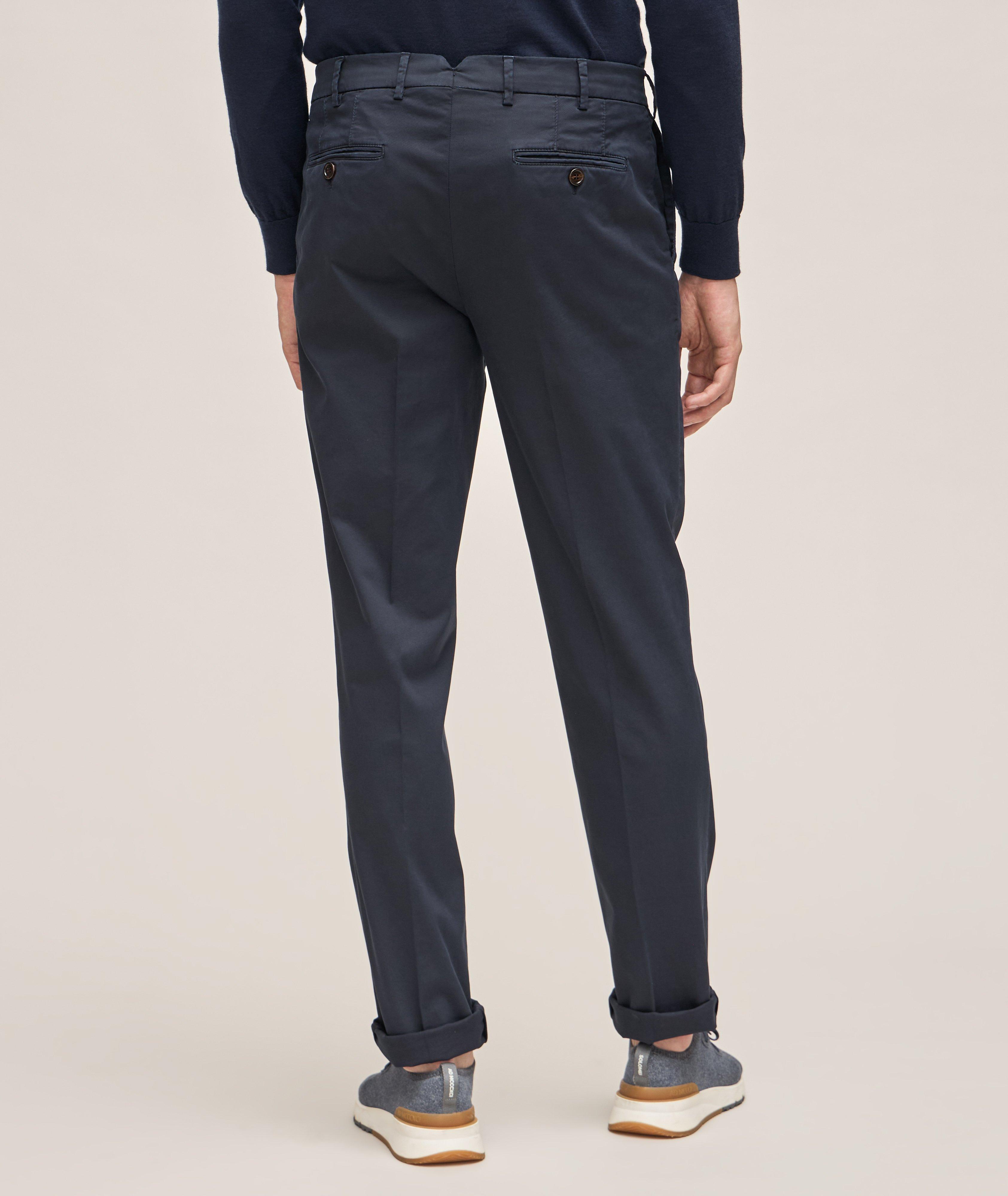 Italian-Fit Stretch-Cotton Chino Pants image 3