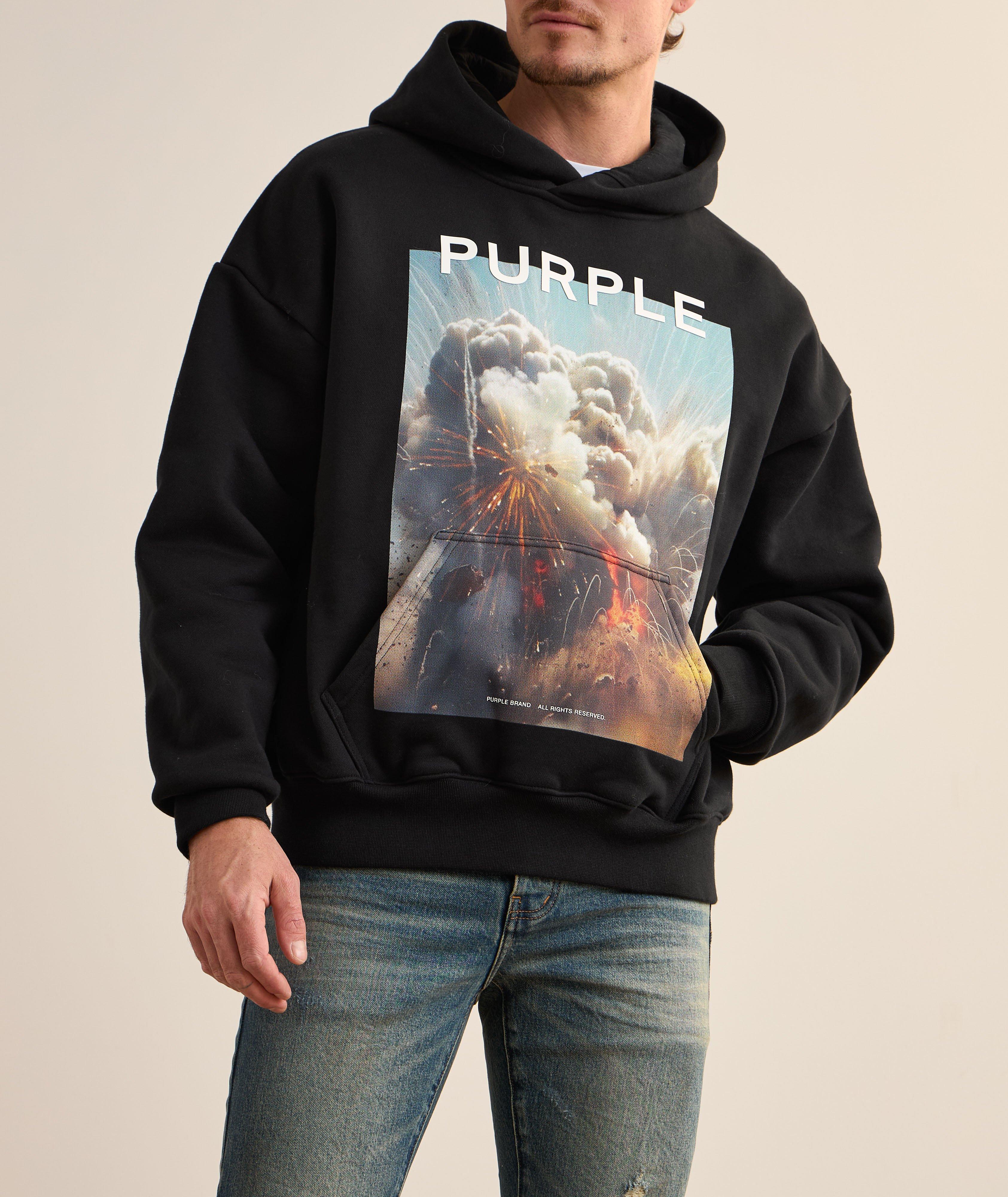 Smoke Logo Hooded Sweater  image 1