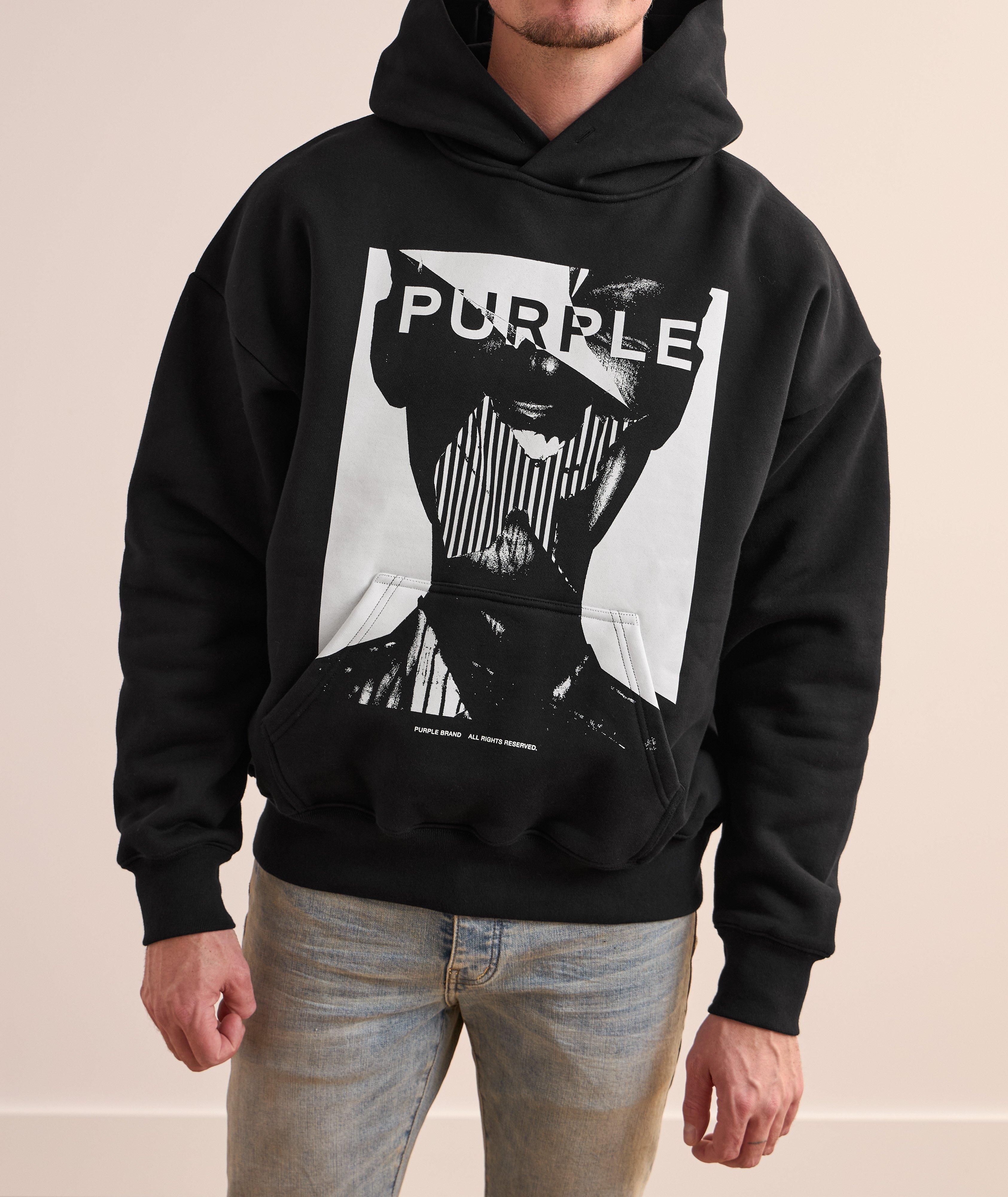 Face Logo Hooded Sweater