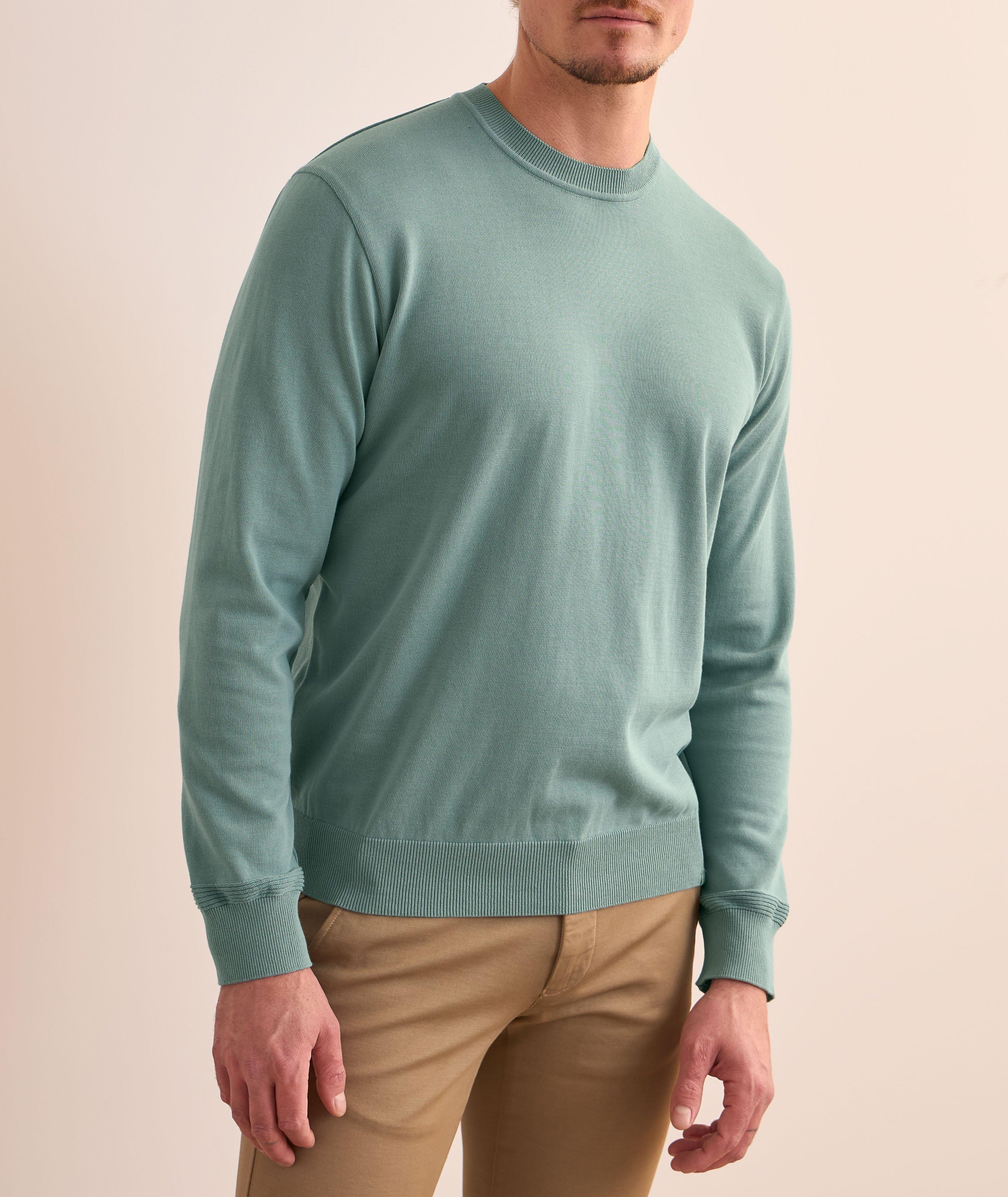 Cool Cotton Crewneck Sweater image 1