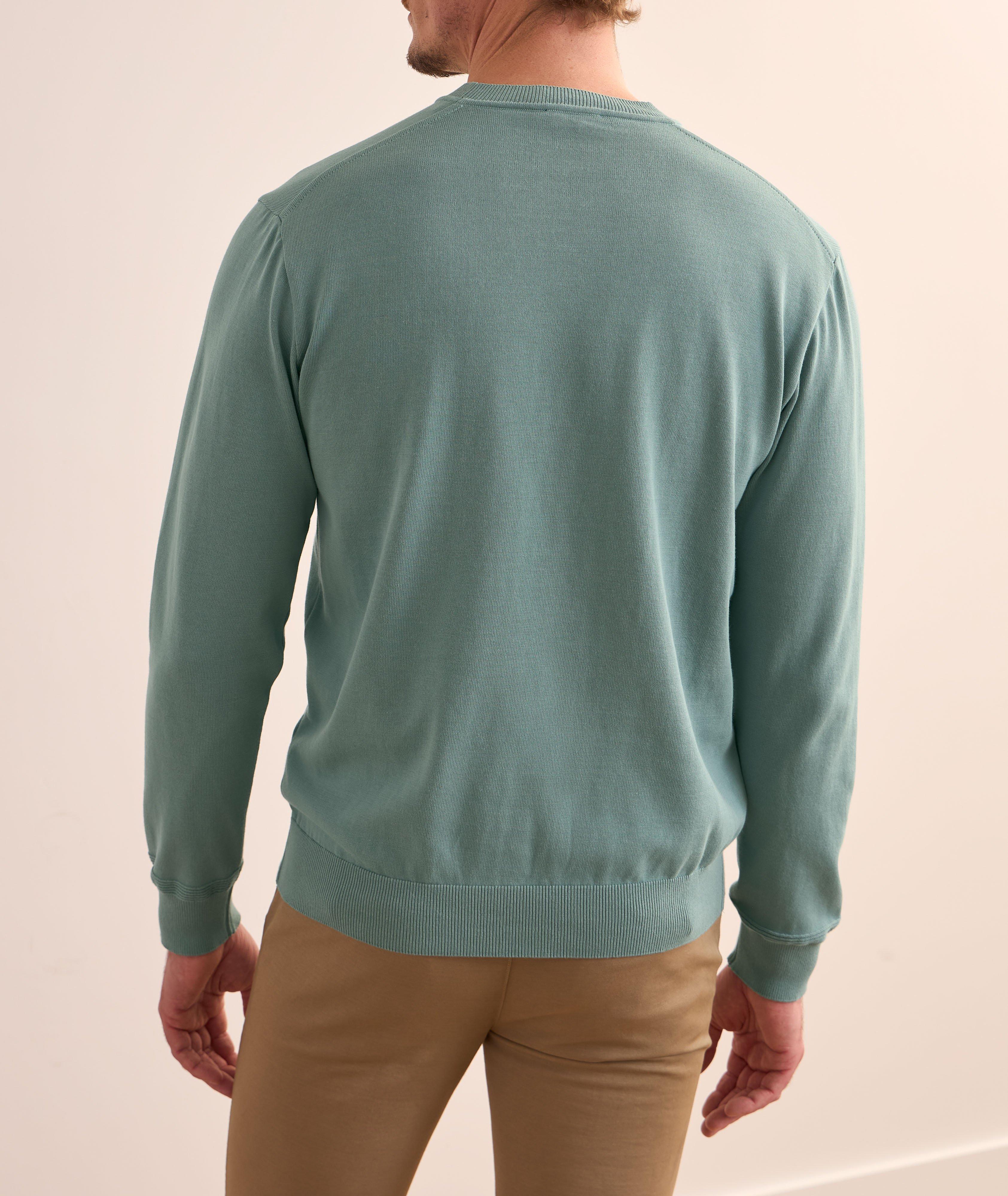 Cool Cotton Crewneck Sweater image 2