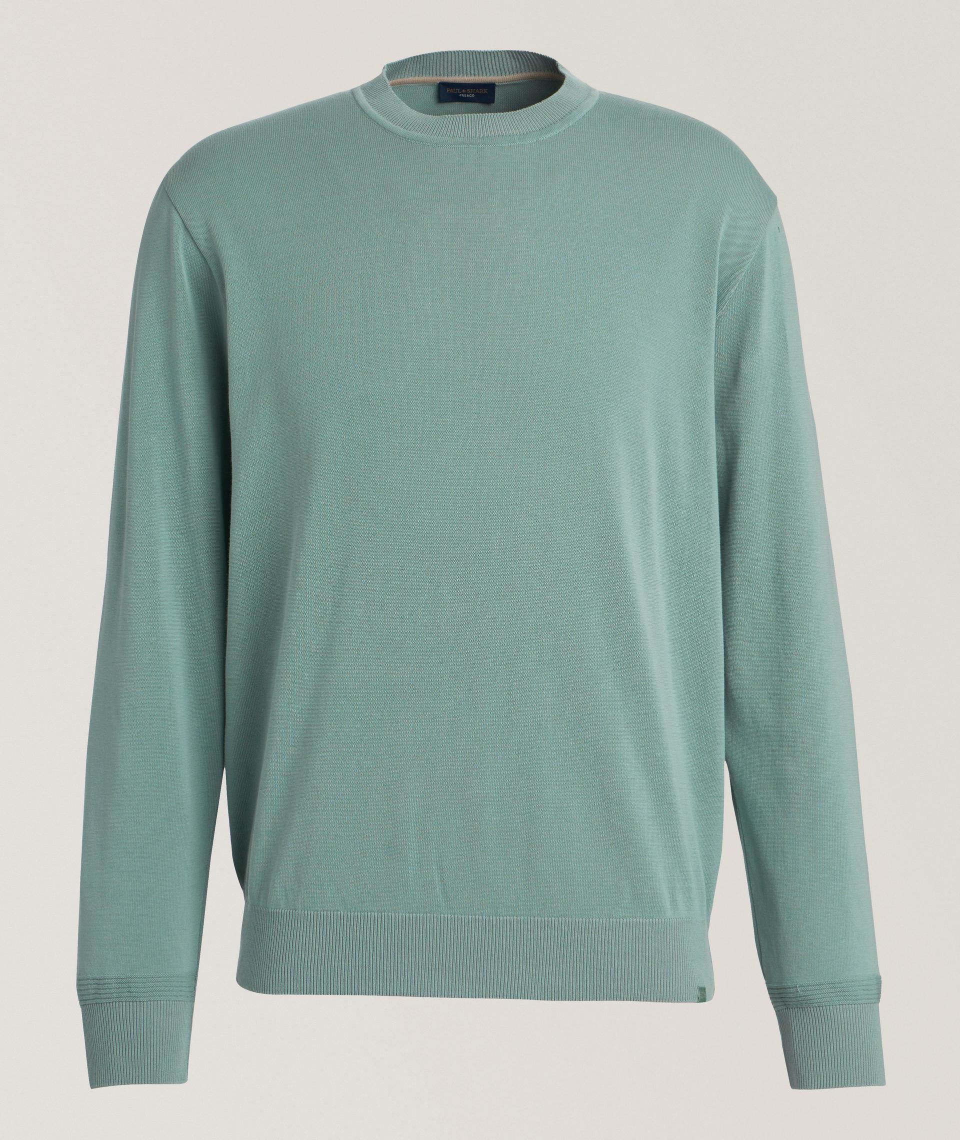 Cool Cotton Crewneck Sweater image 0