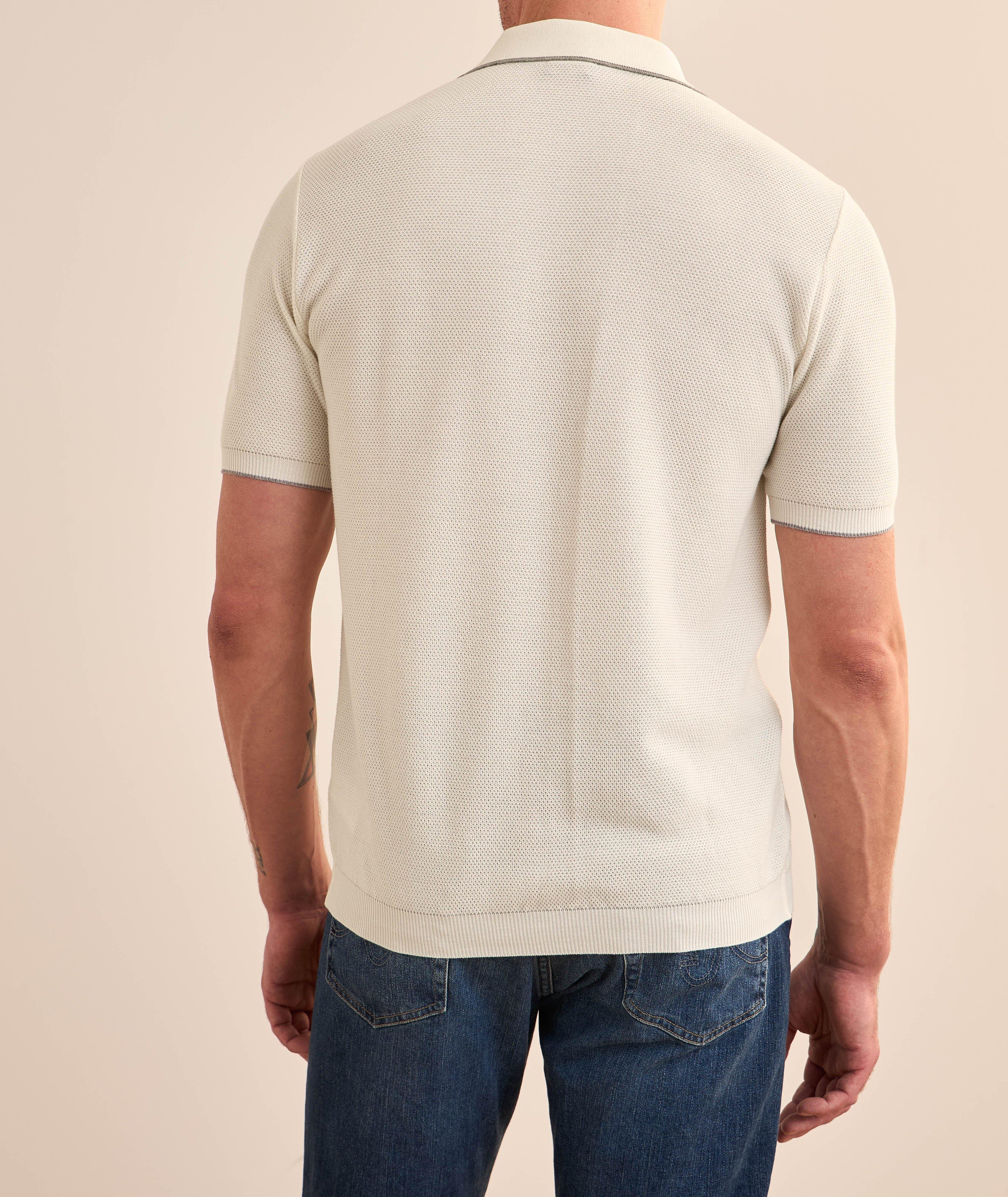 Cotton-Cashmere Polo Shirt image 1