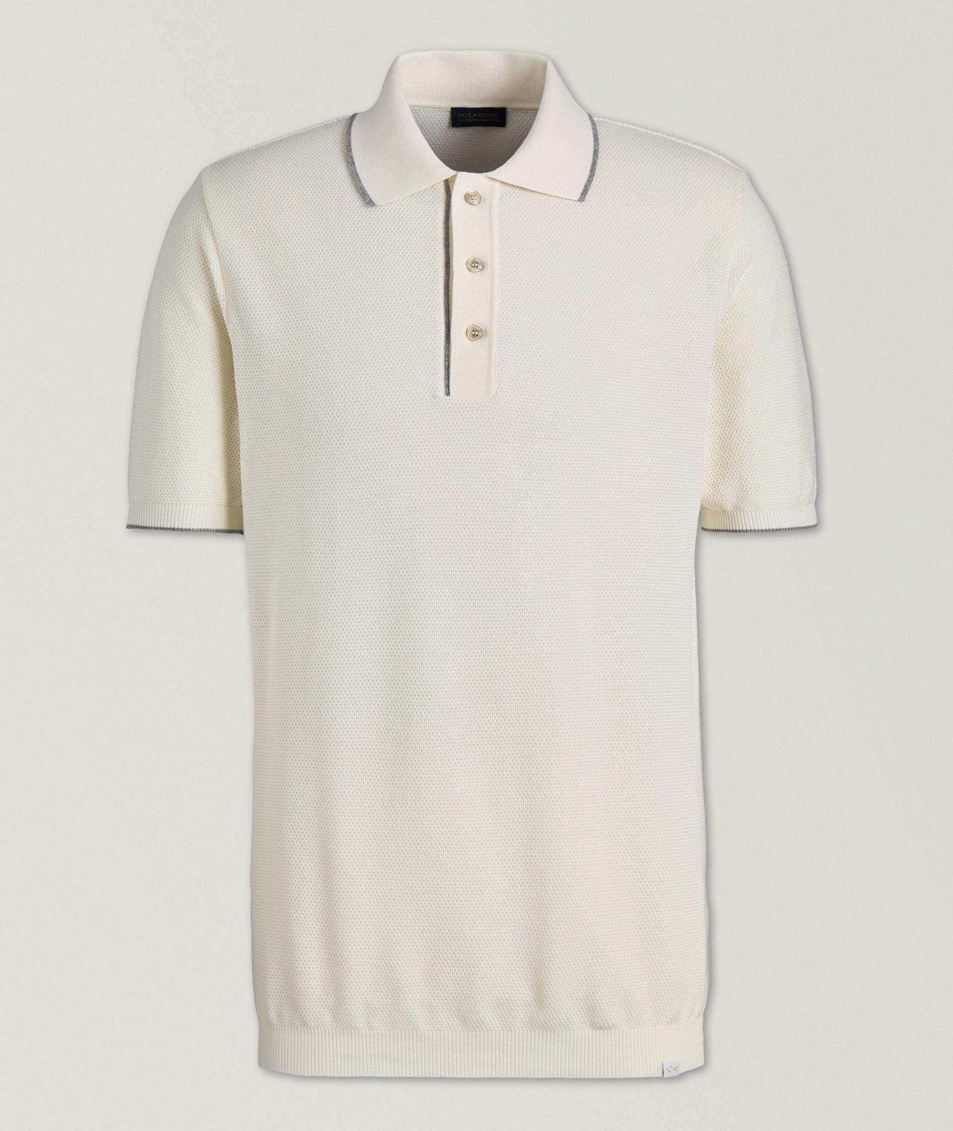 Cotton-Cashmere Polo Shirt image 0