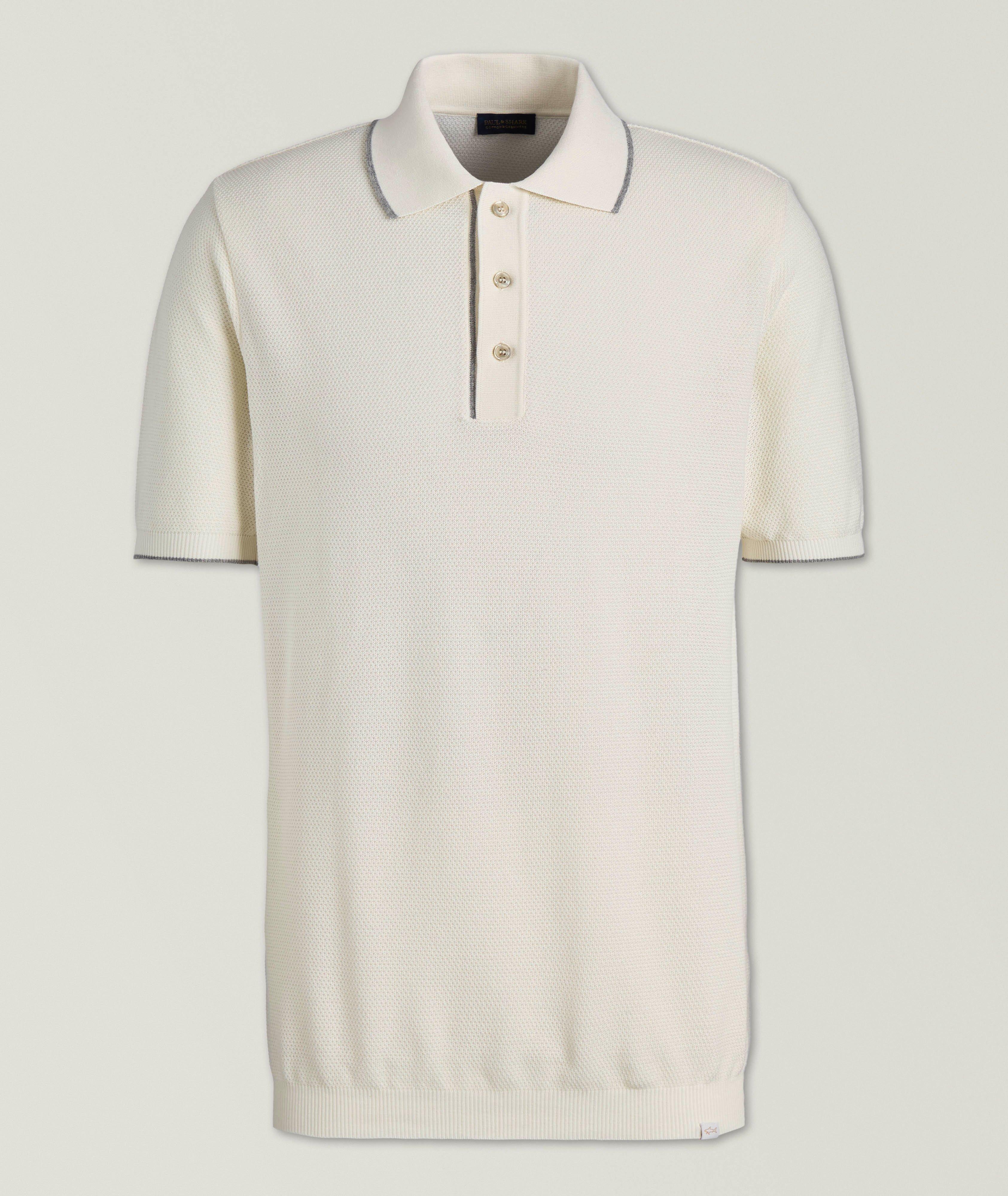 Cotton-Cashmere Polo Shirt image 0