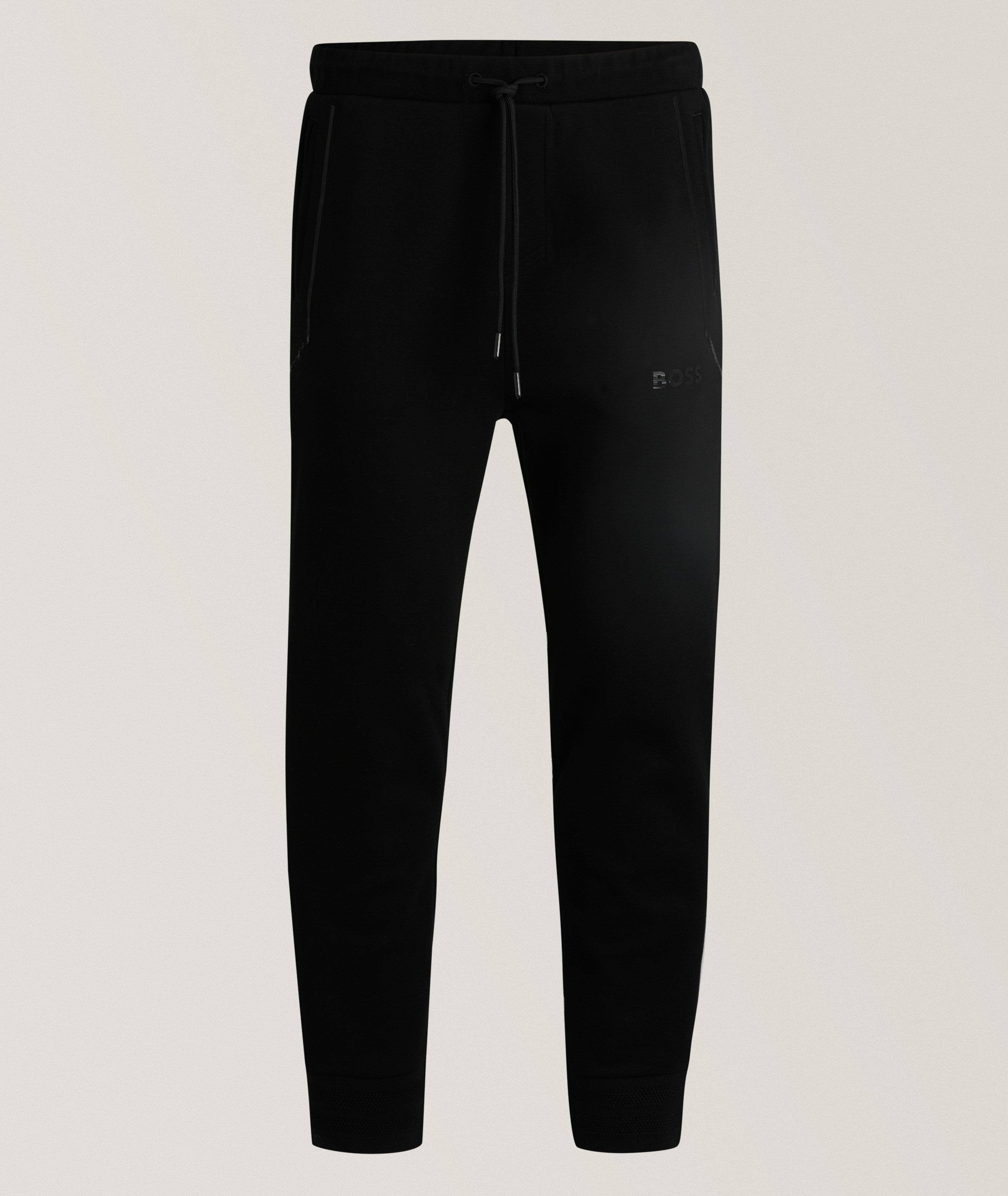 BOSS Pantalon sport Hadiko en mélange de coton