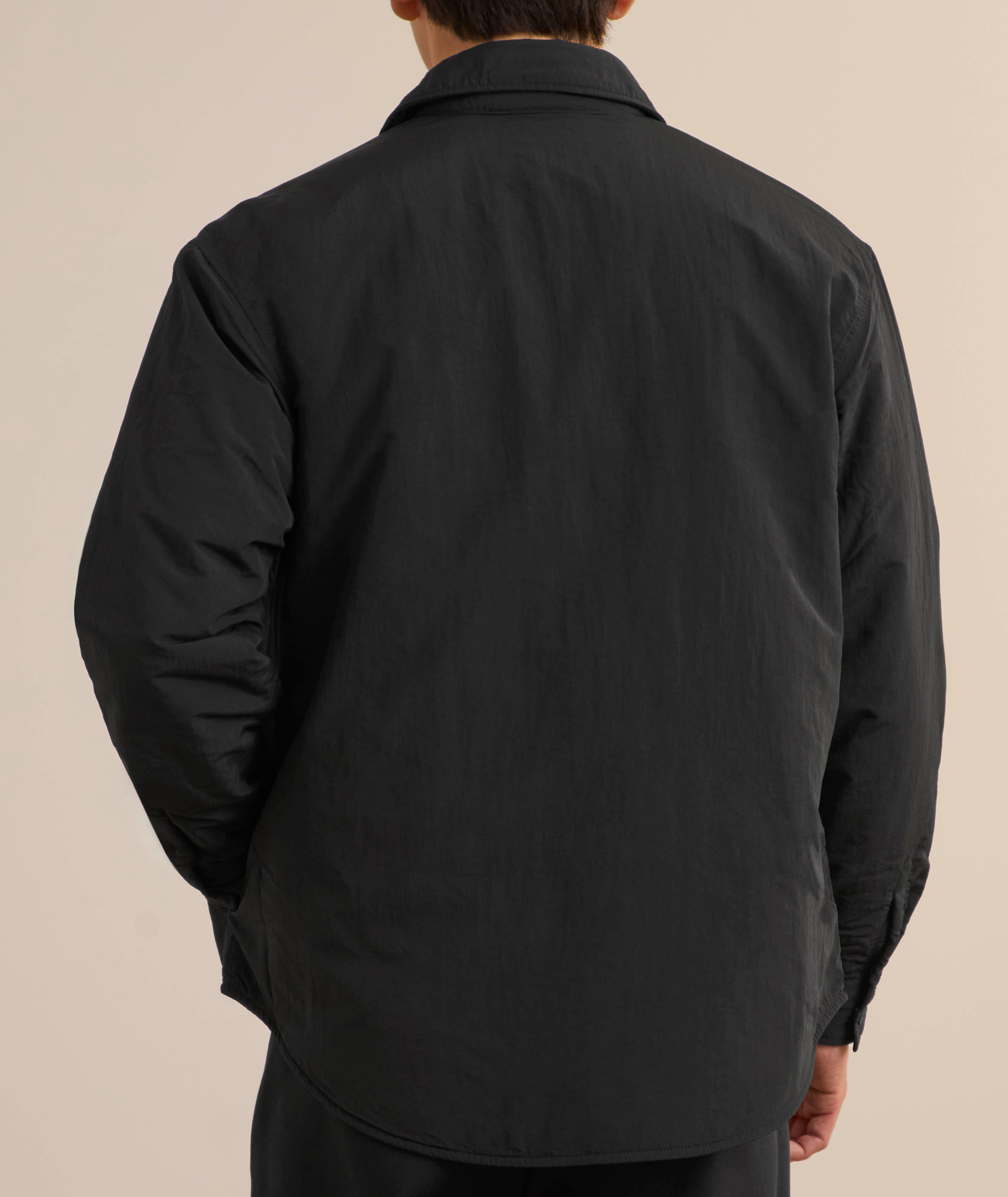 Stacked Logo Badge Padded Overshirt  image 2