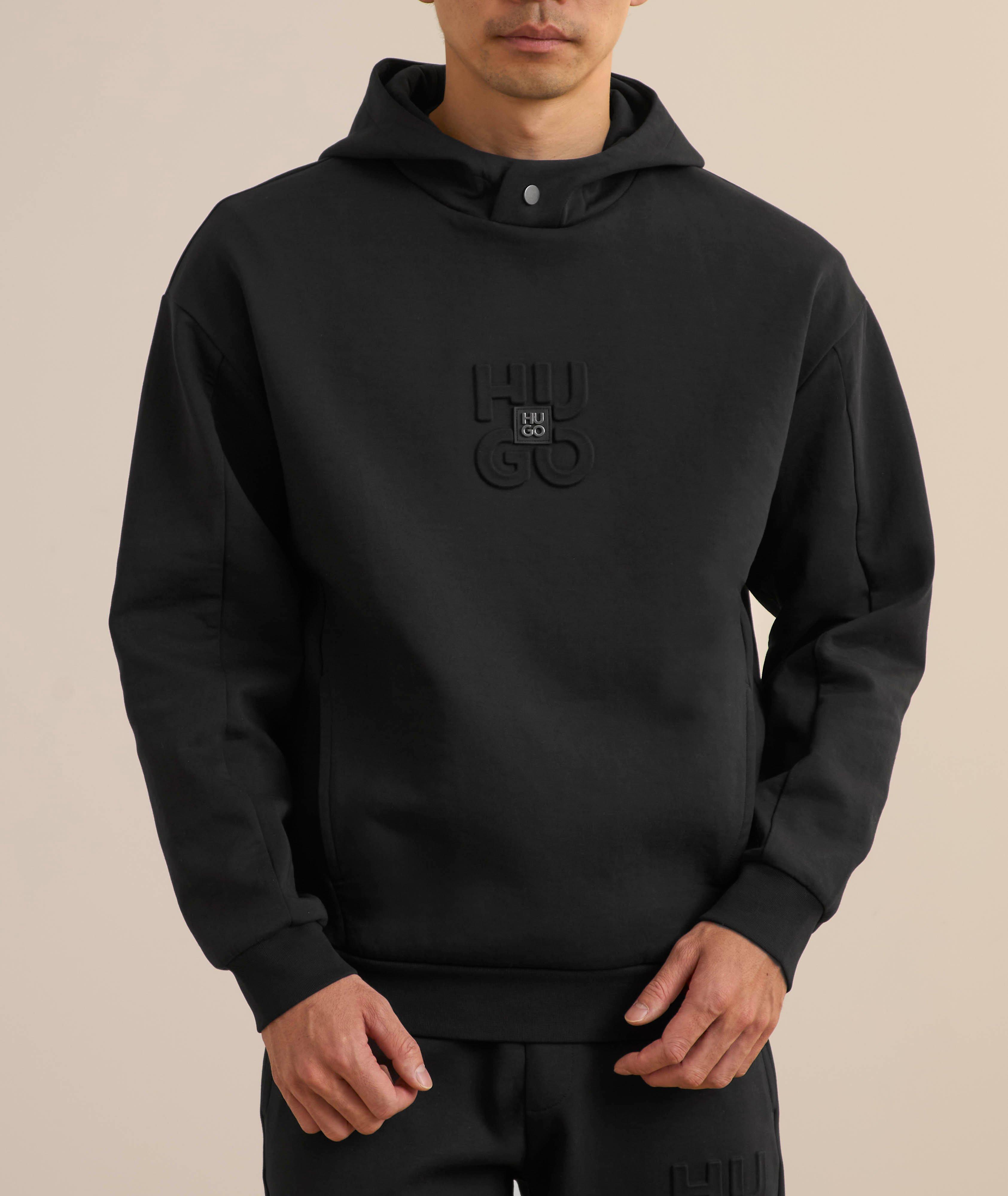 Tonal Logo Hooded Sweater  image 1