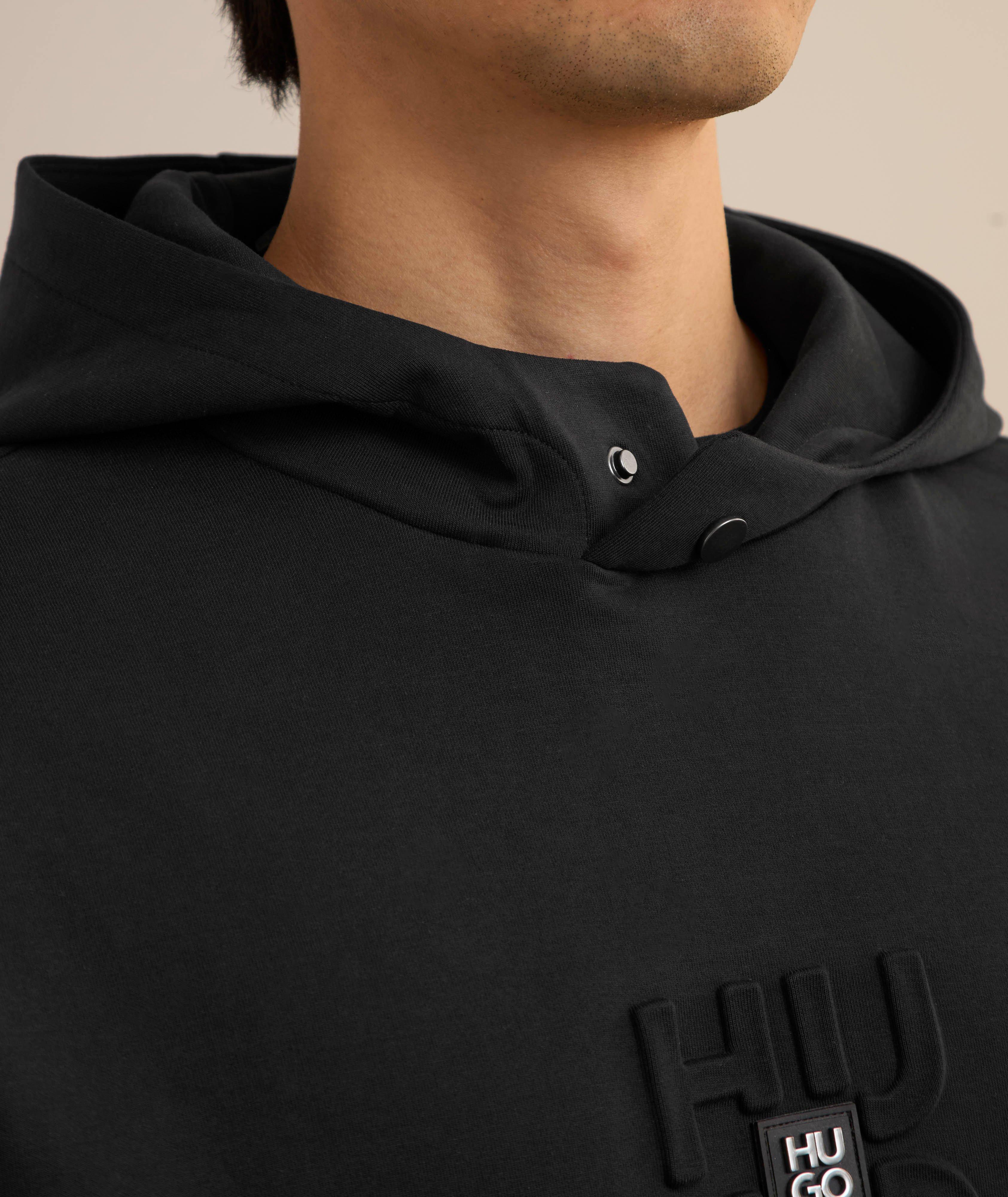 Tonal Logo Hooded Sweater  image 3