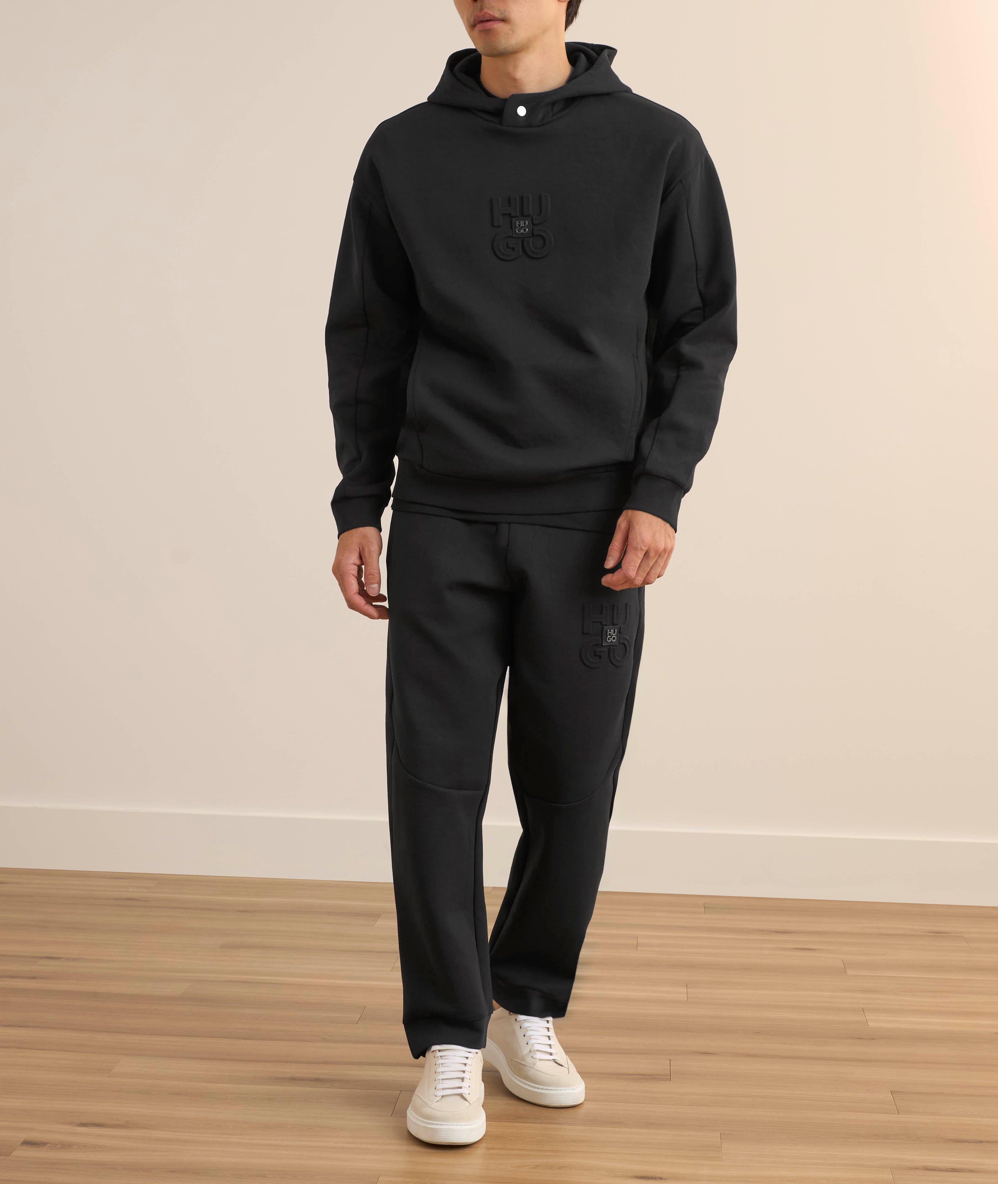 Tonal Logo Hooded Sweater  image 5
