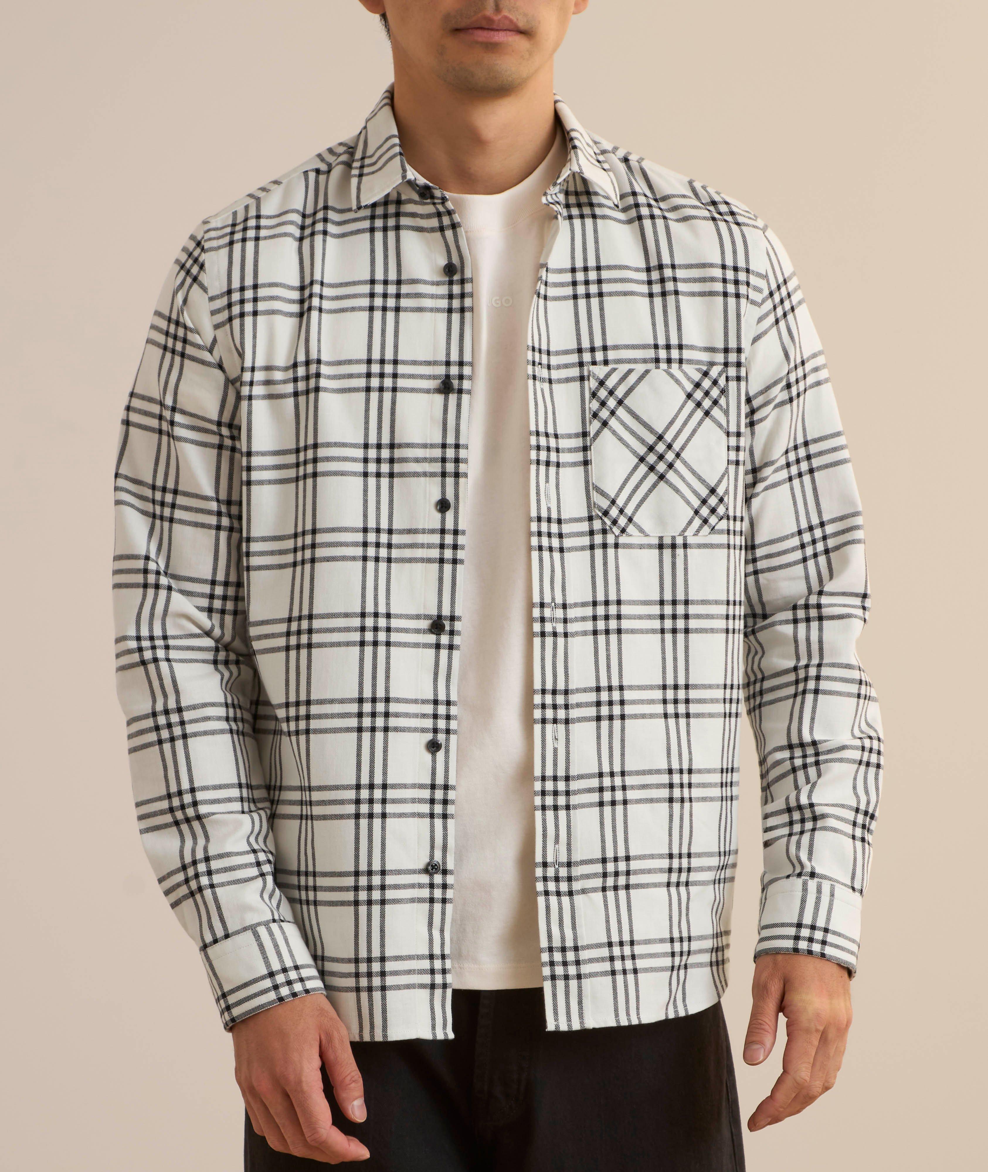 Checked Cotton Shirt  image 1