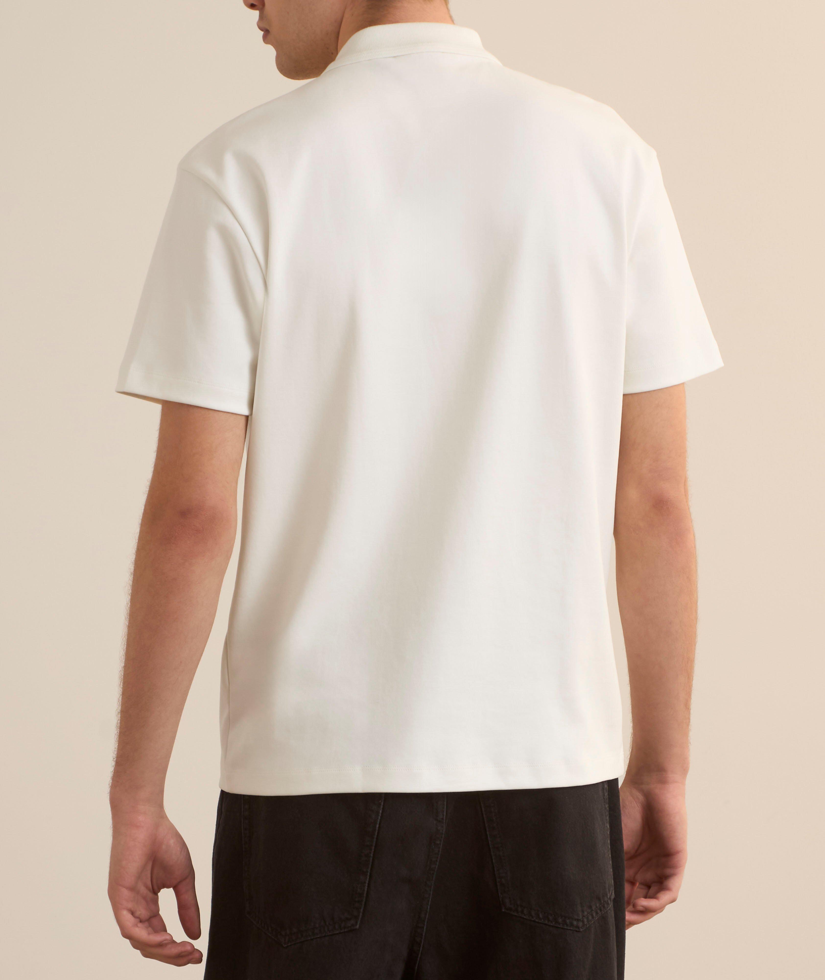 Polo en coton avec logo image 2
