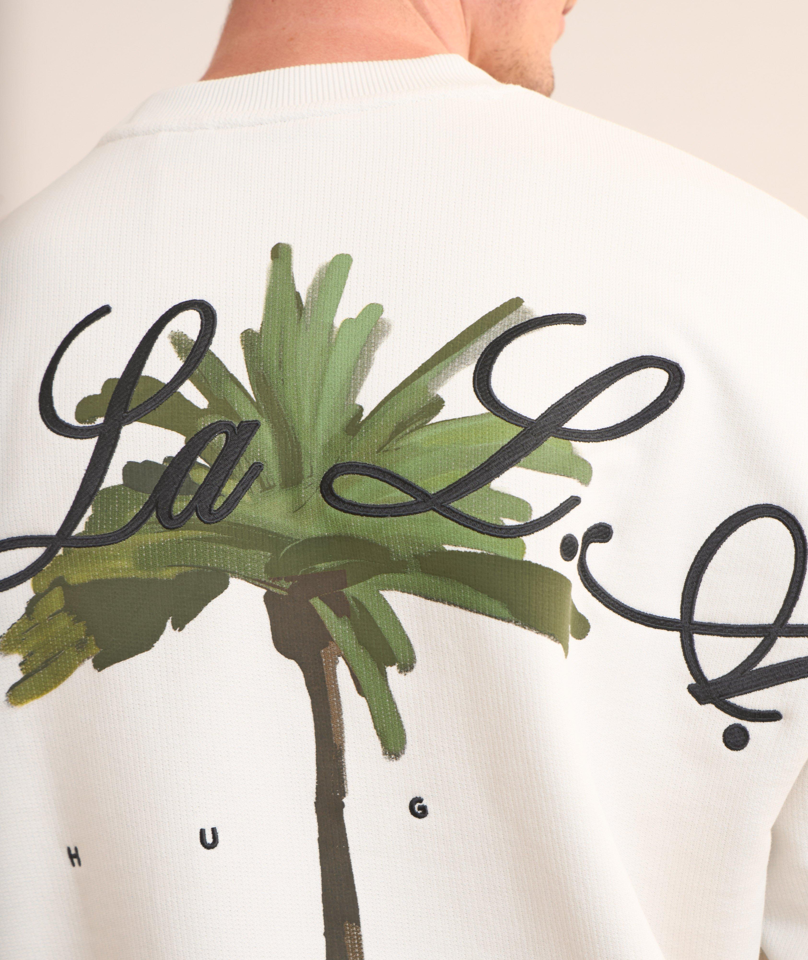 Palm Tree Cotton Sweatshirt image 4
