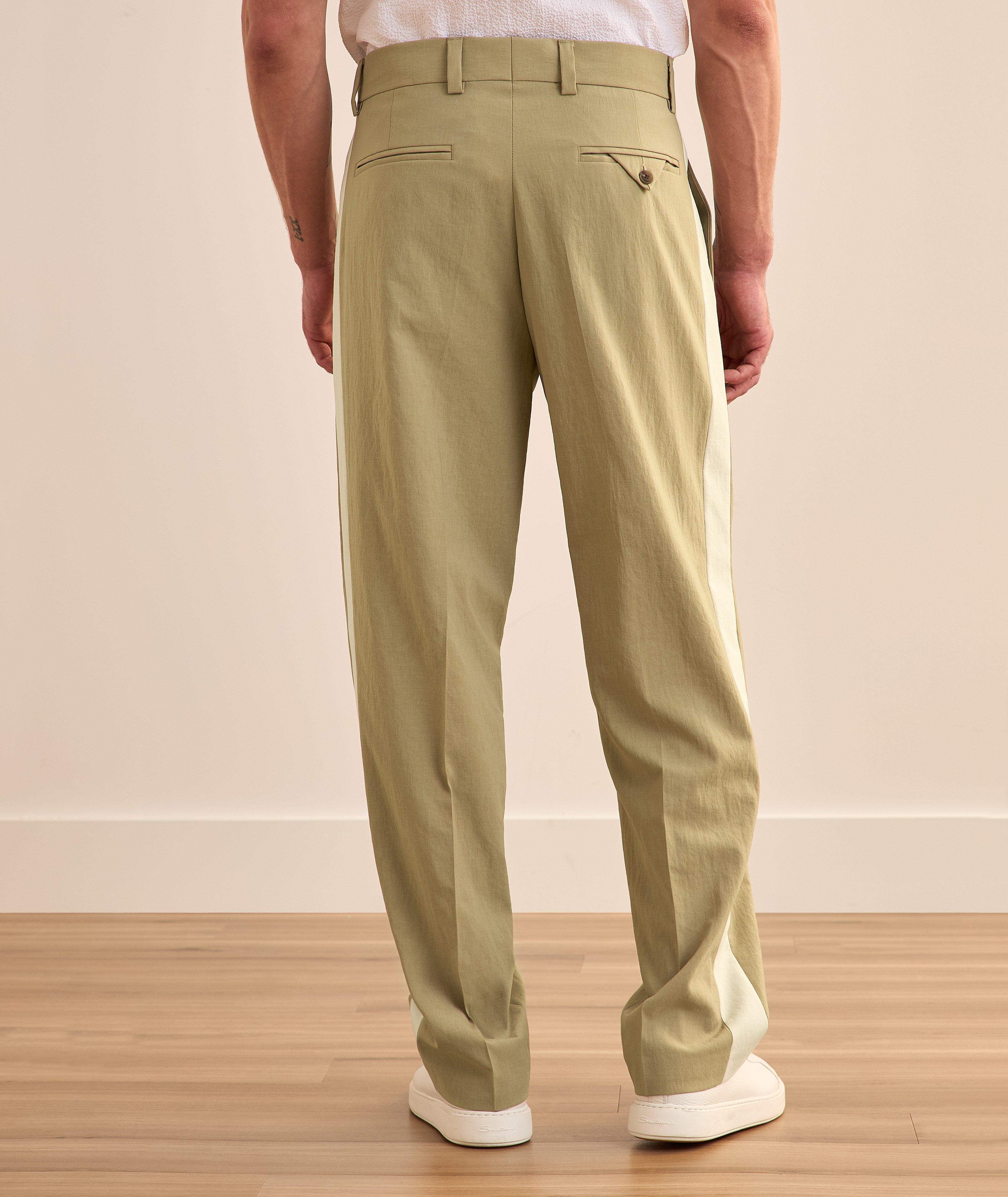 Contrast Side Panel Pants image 3