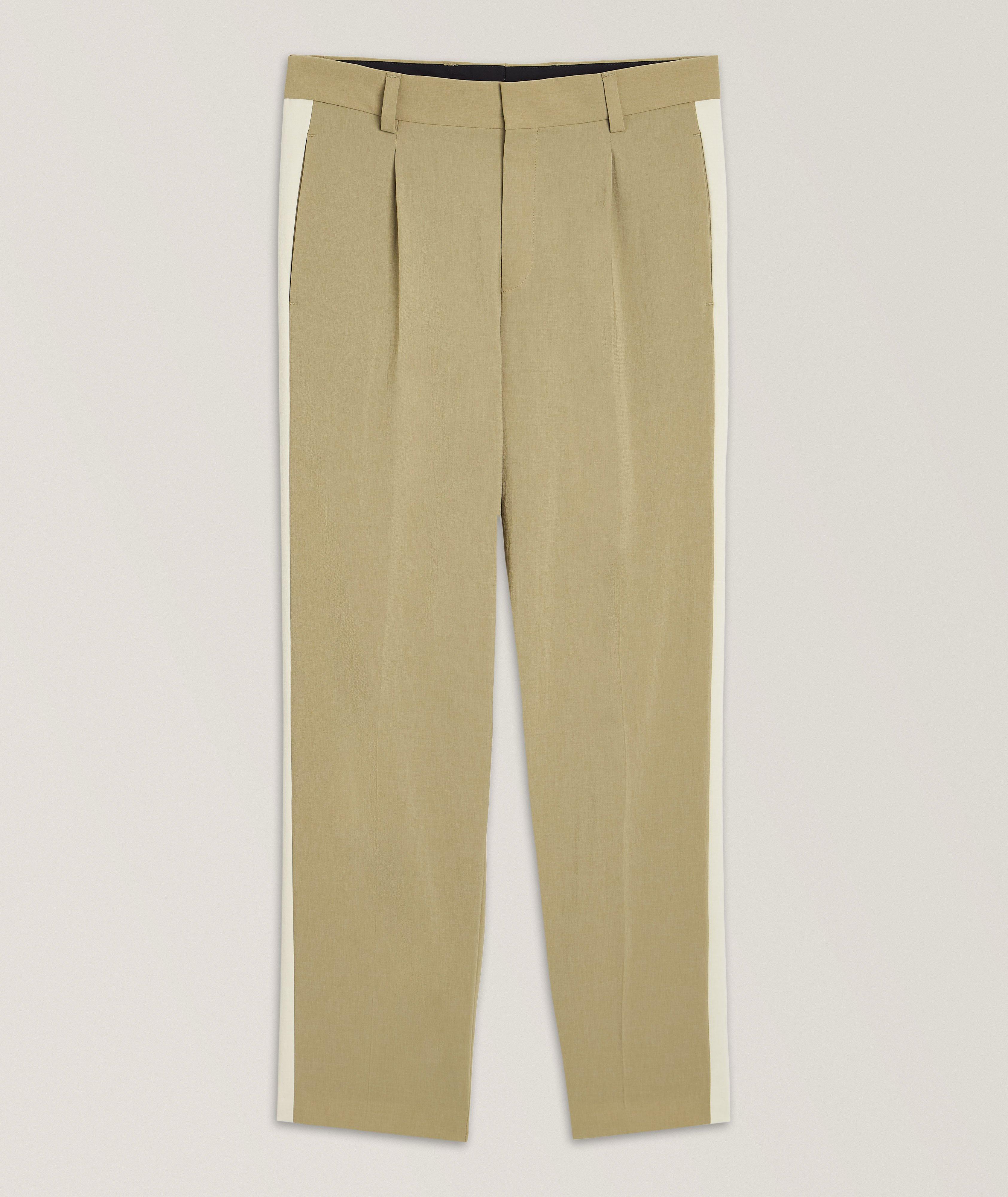 Pantalon aux côtés contrastants image 0