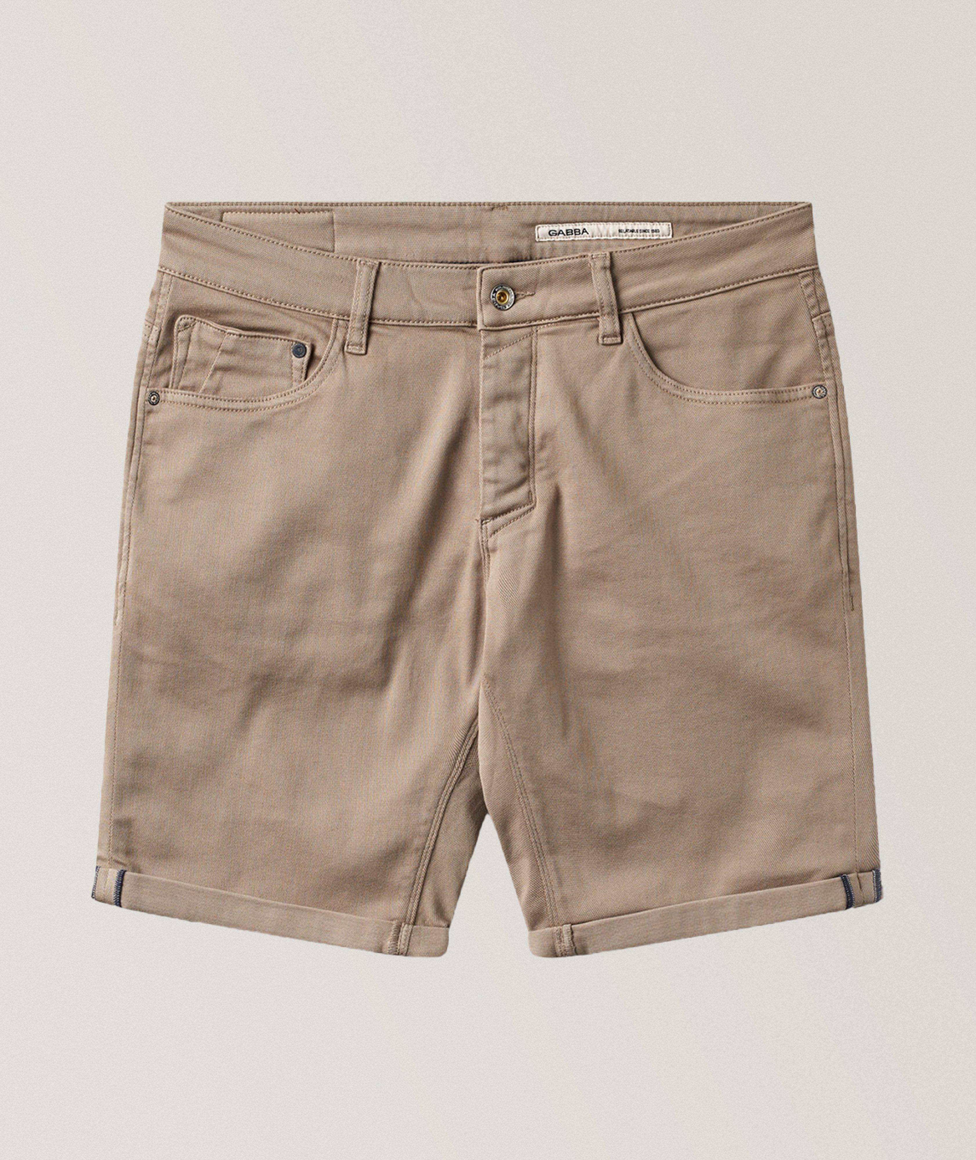 Jason Slim-Fit Cotton Blend Shorts image 0