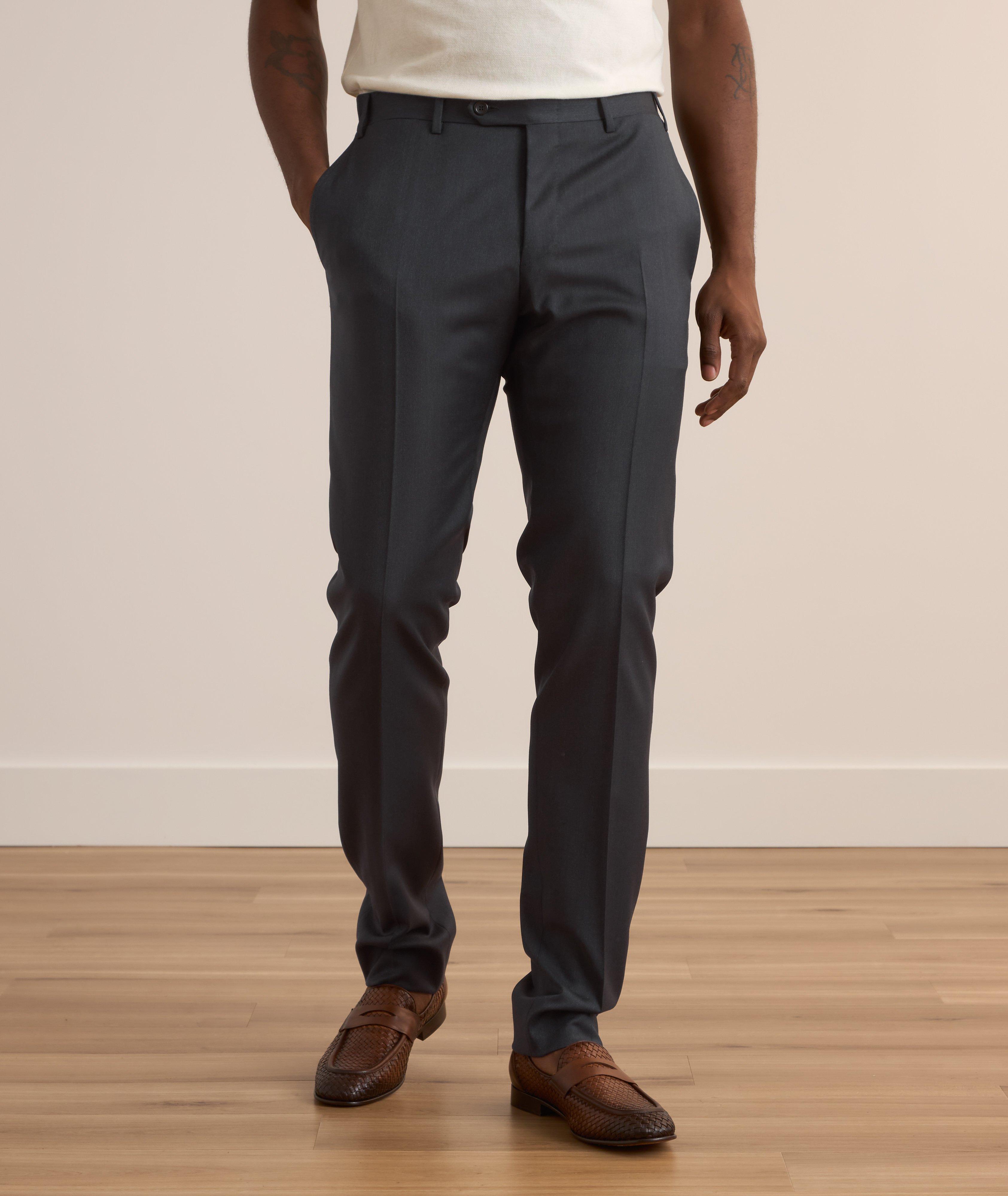 Pantalon habillé Kei en twill de laine image 1