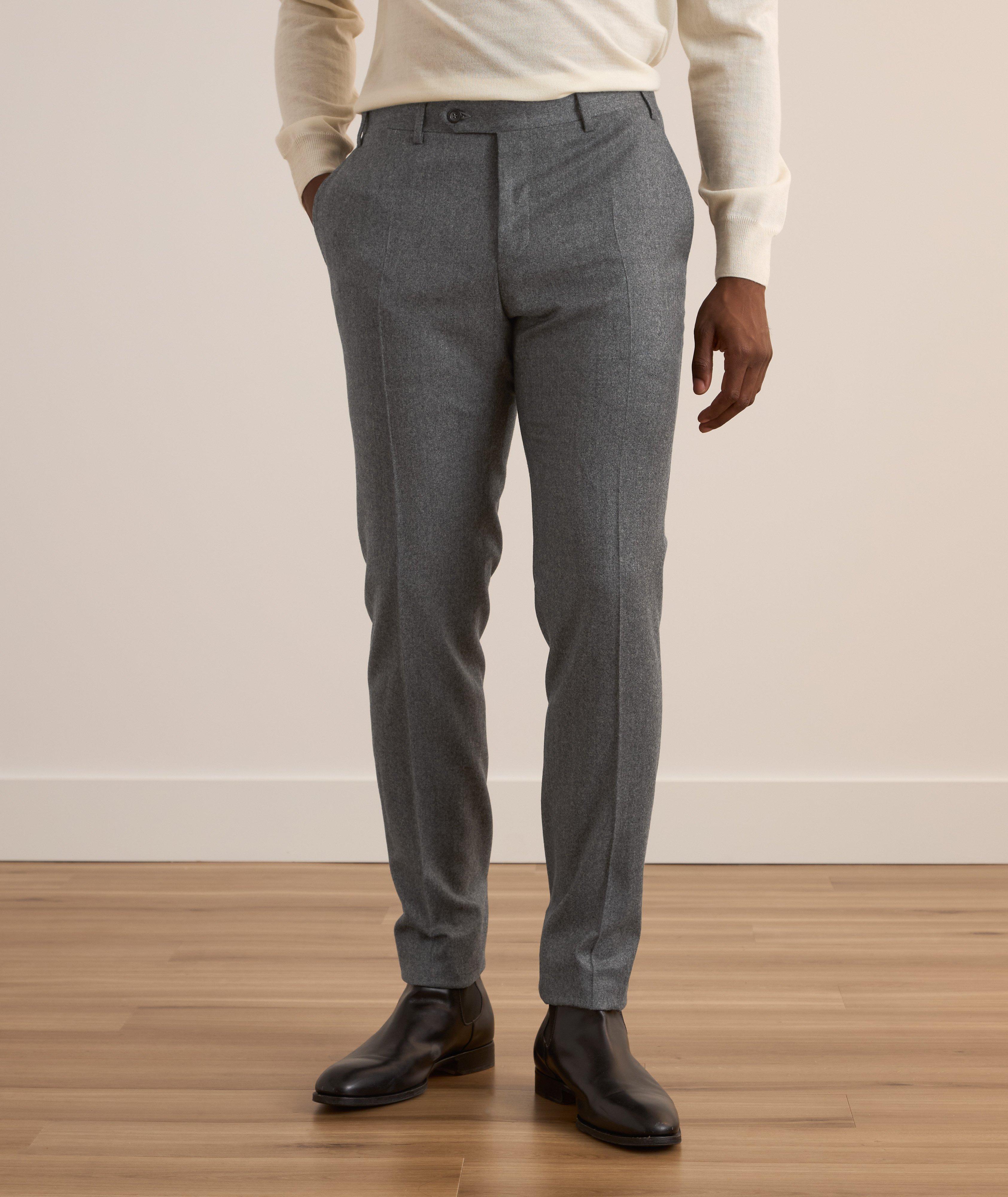 Kei Impeccable Wool Flannel Dress Pants  image 1