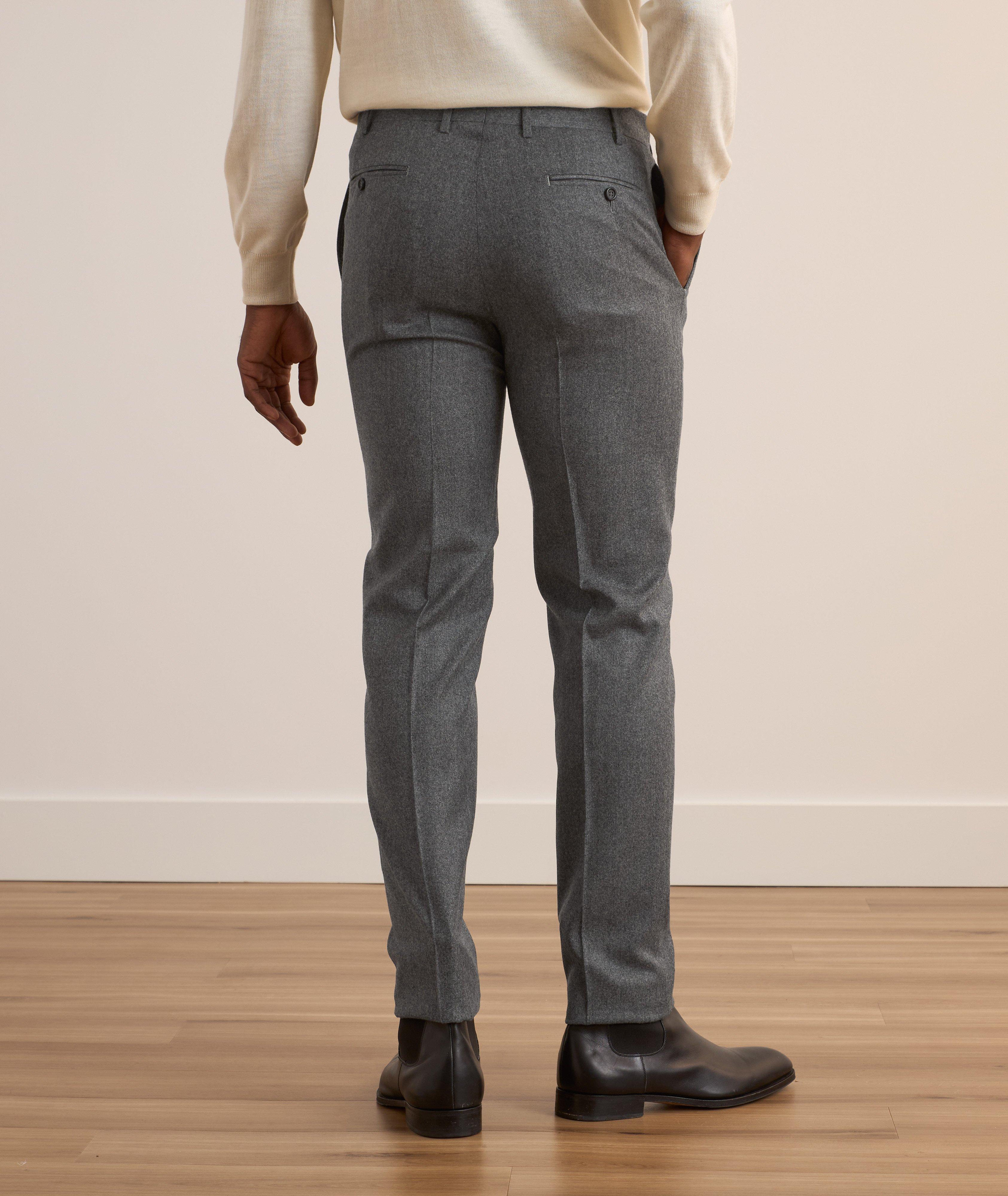 Kei Impeccable Wool Flannel Dress Pants  image 2