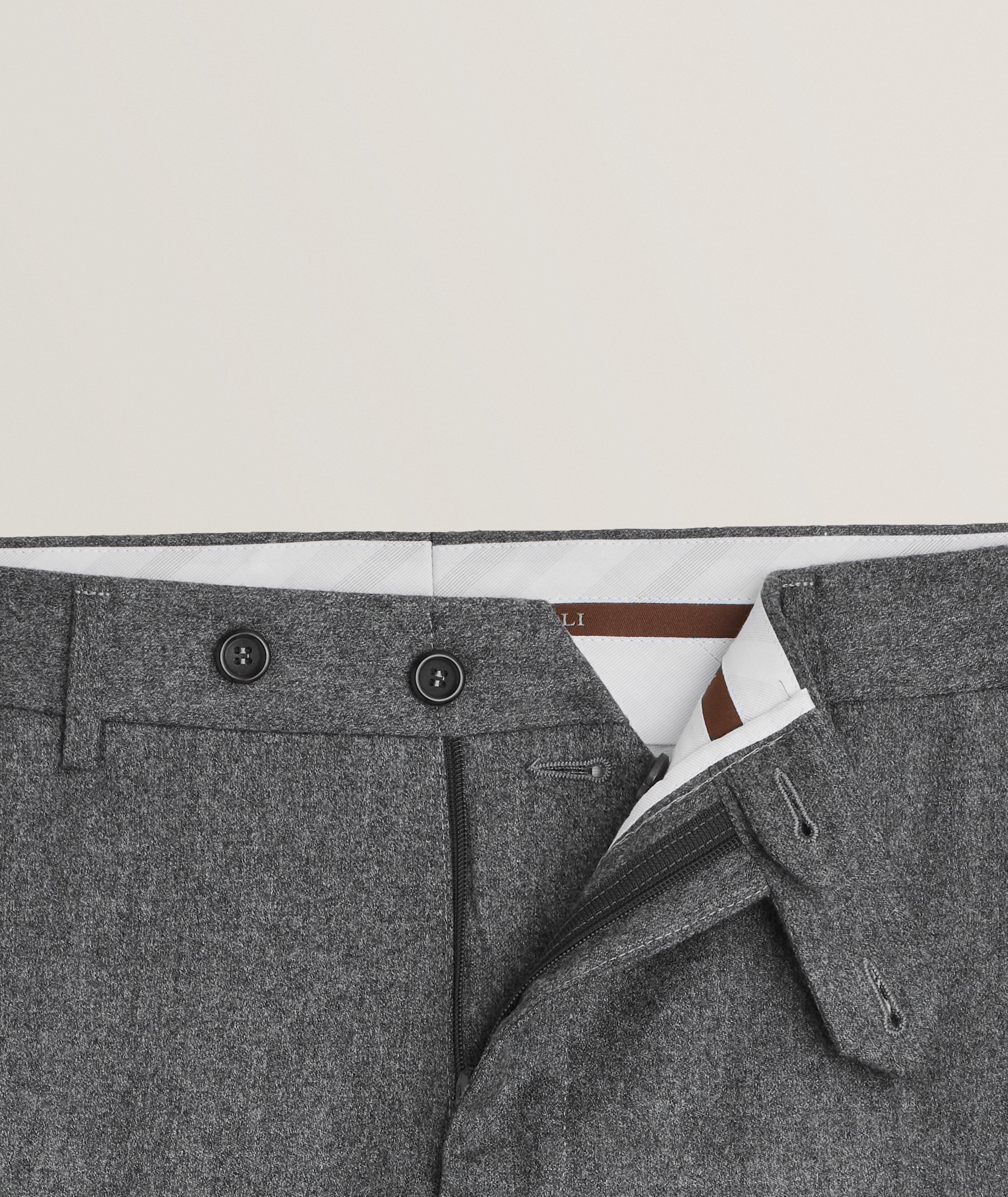 Kei Impeccable Wool Flannel Dress Pants  image 3