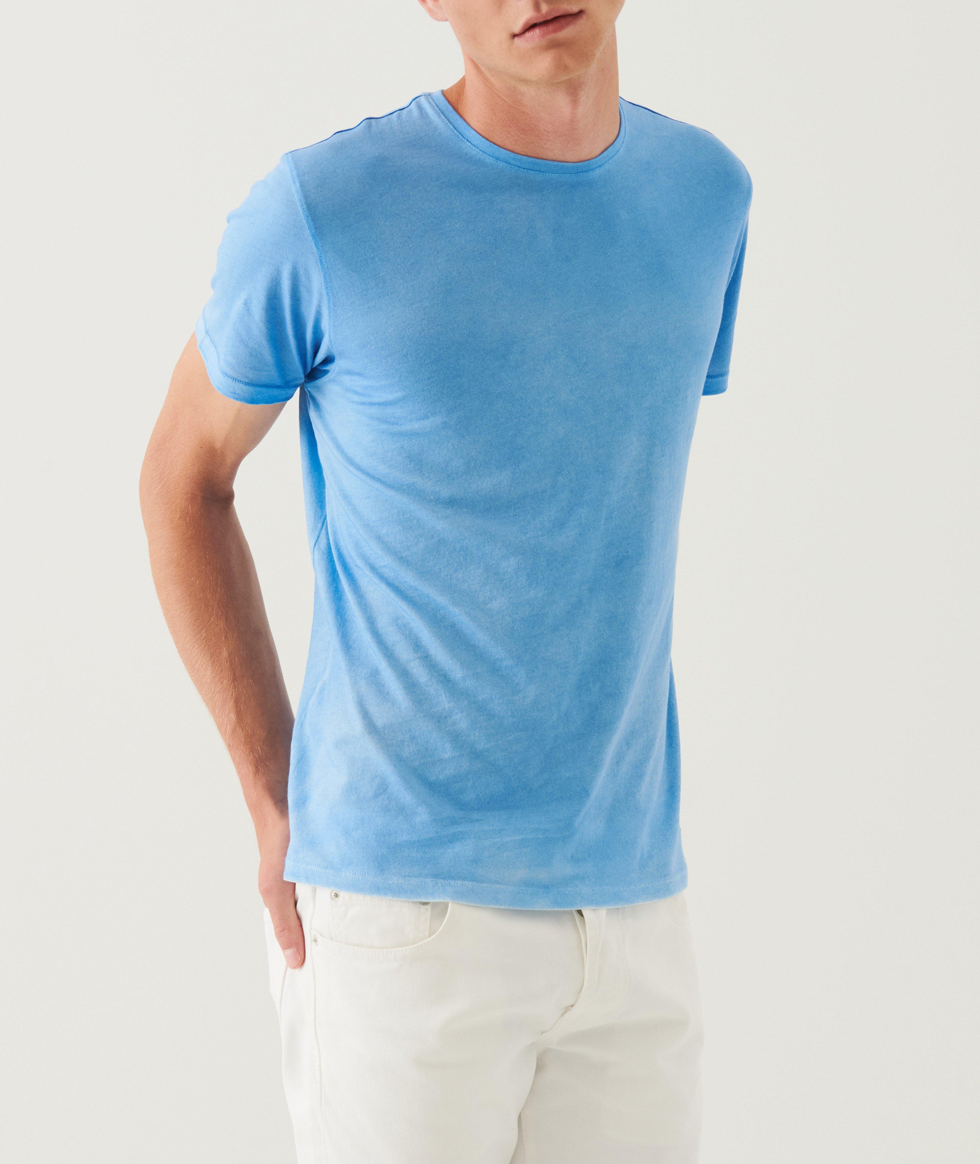Spray Wash Pima Cotton T-Shirt image 1