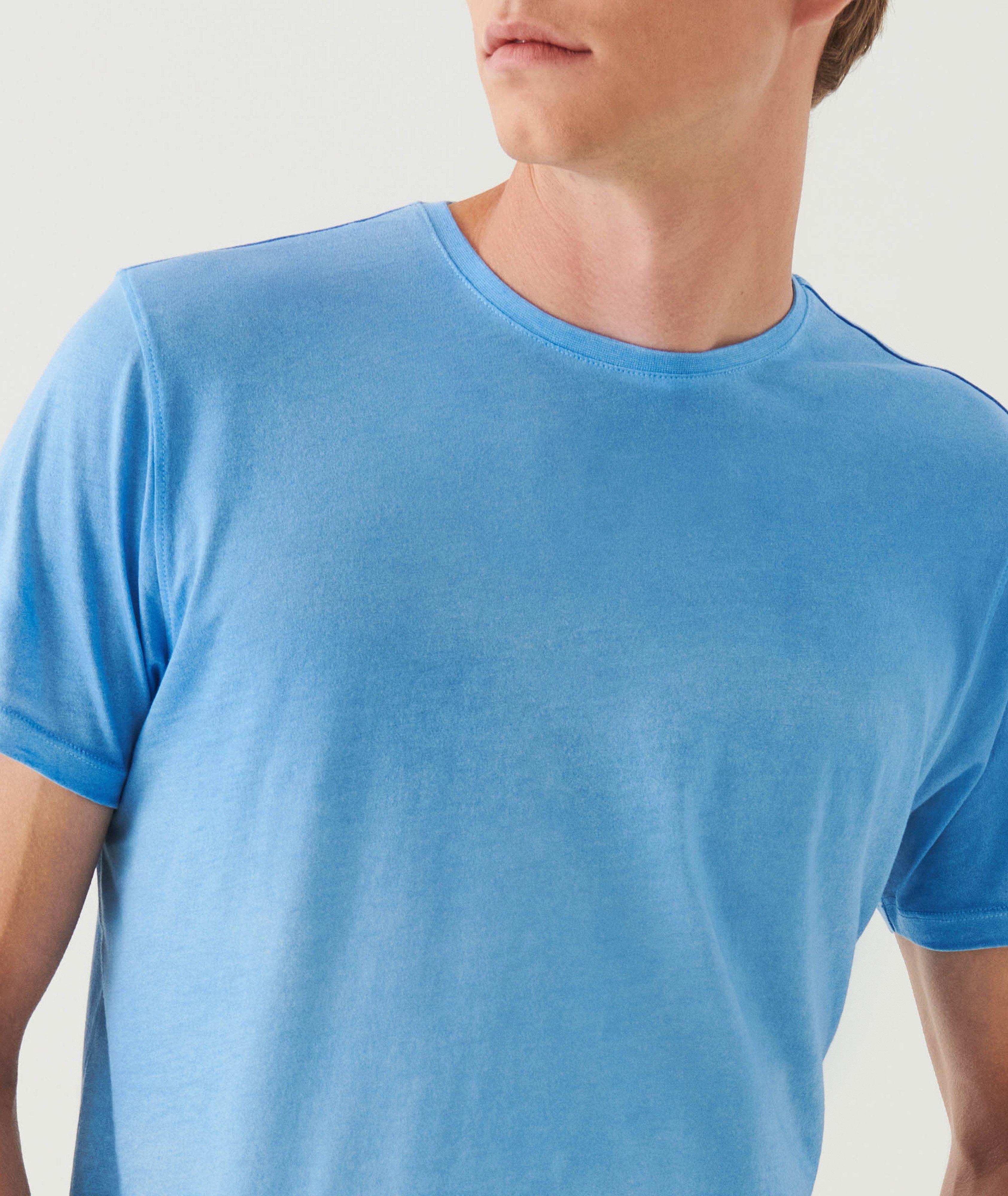 Spray Wash Pima Cotton T-Shirt image 4