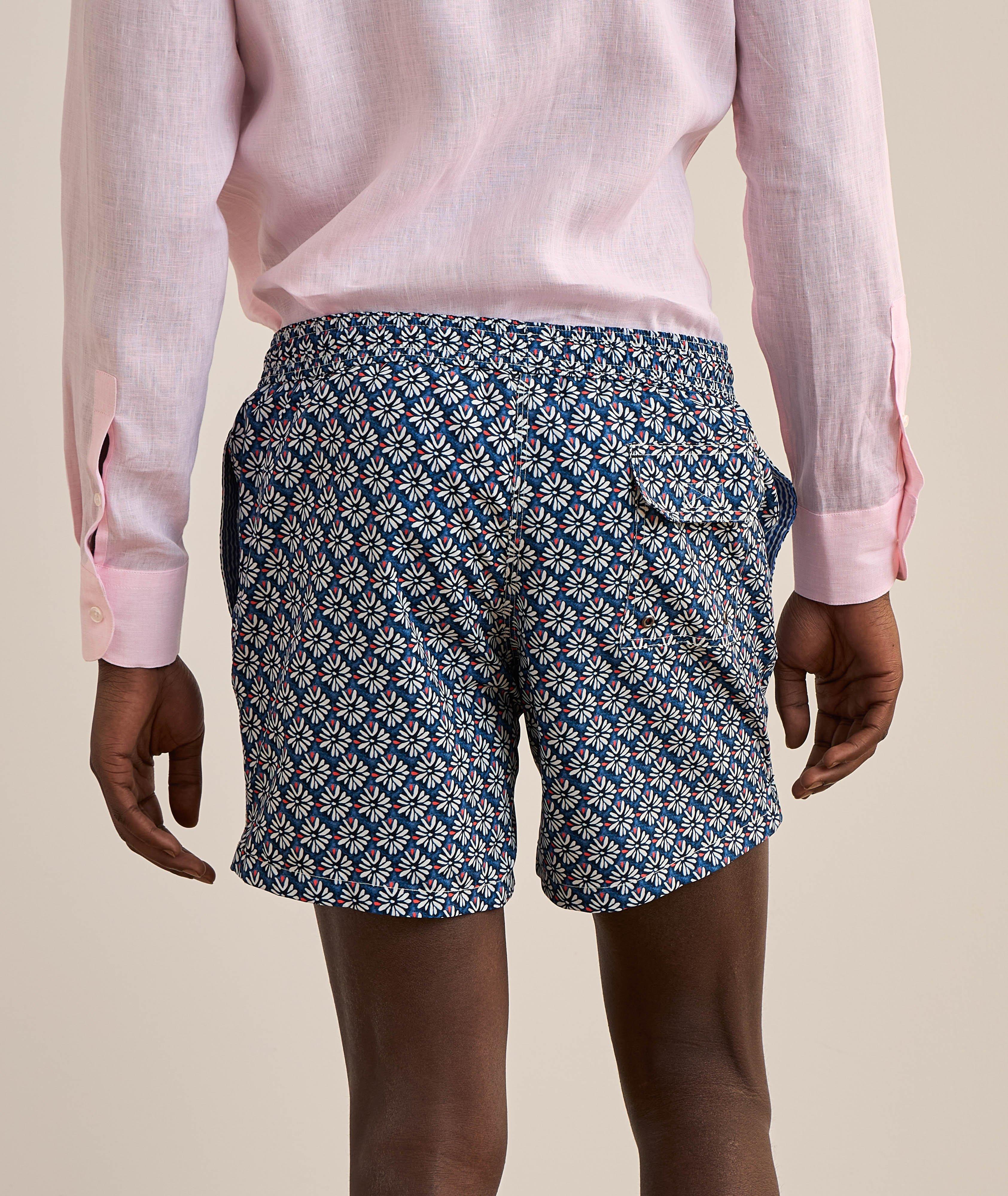 Short de bain à motif floral image 2