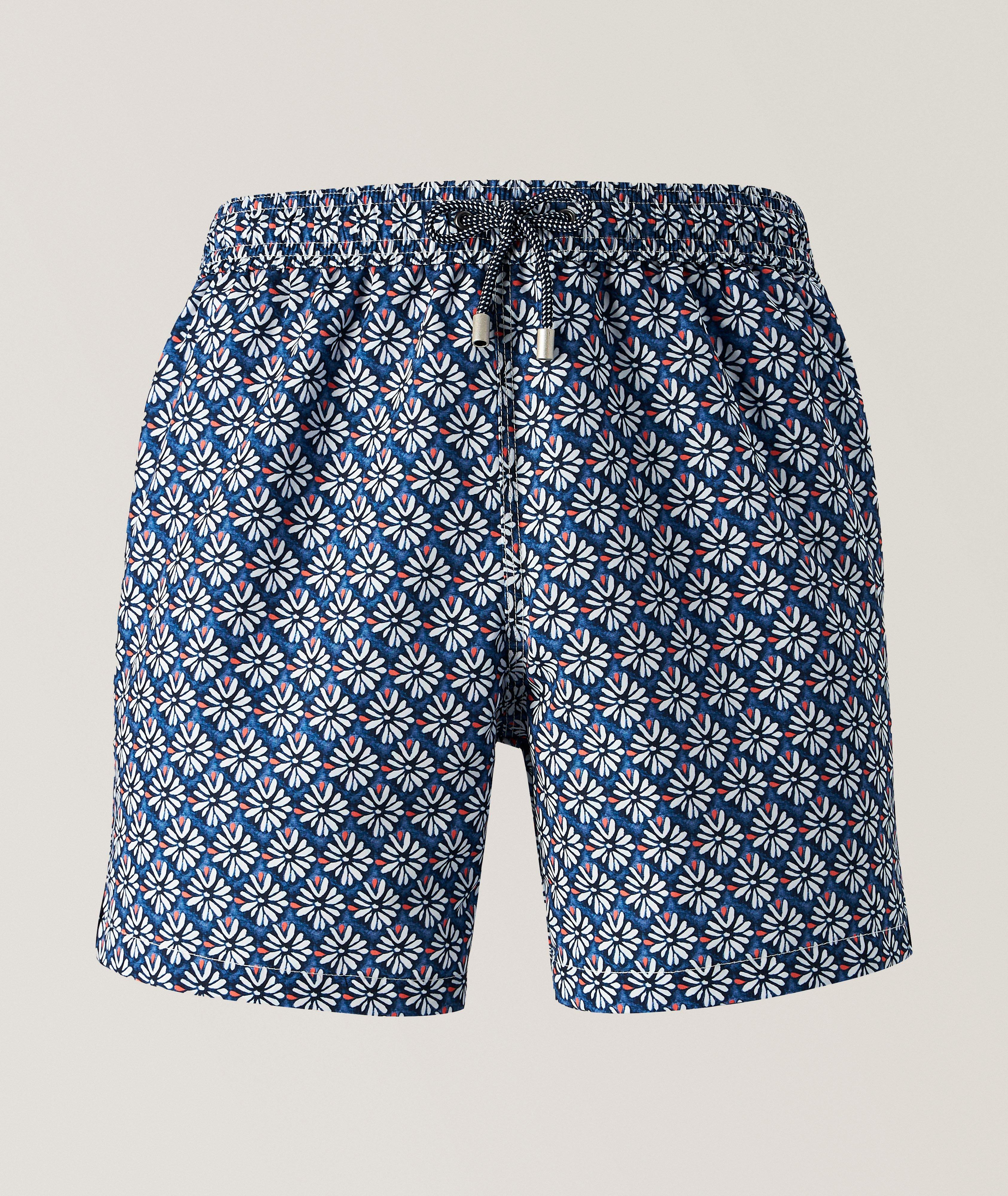 Short de bain à motif floral image 0