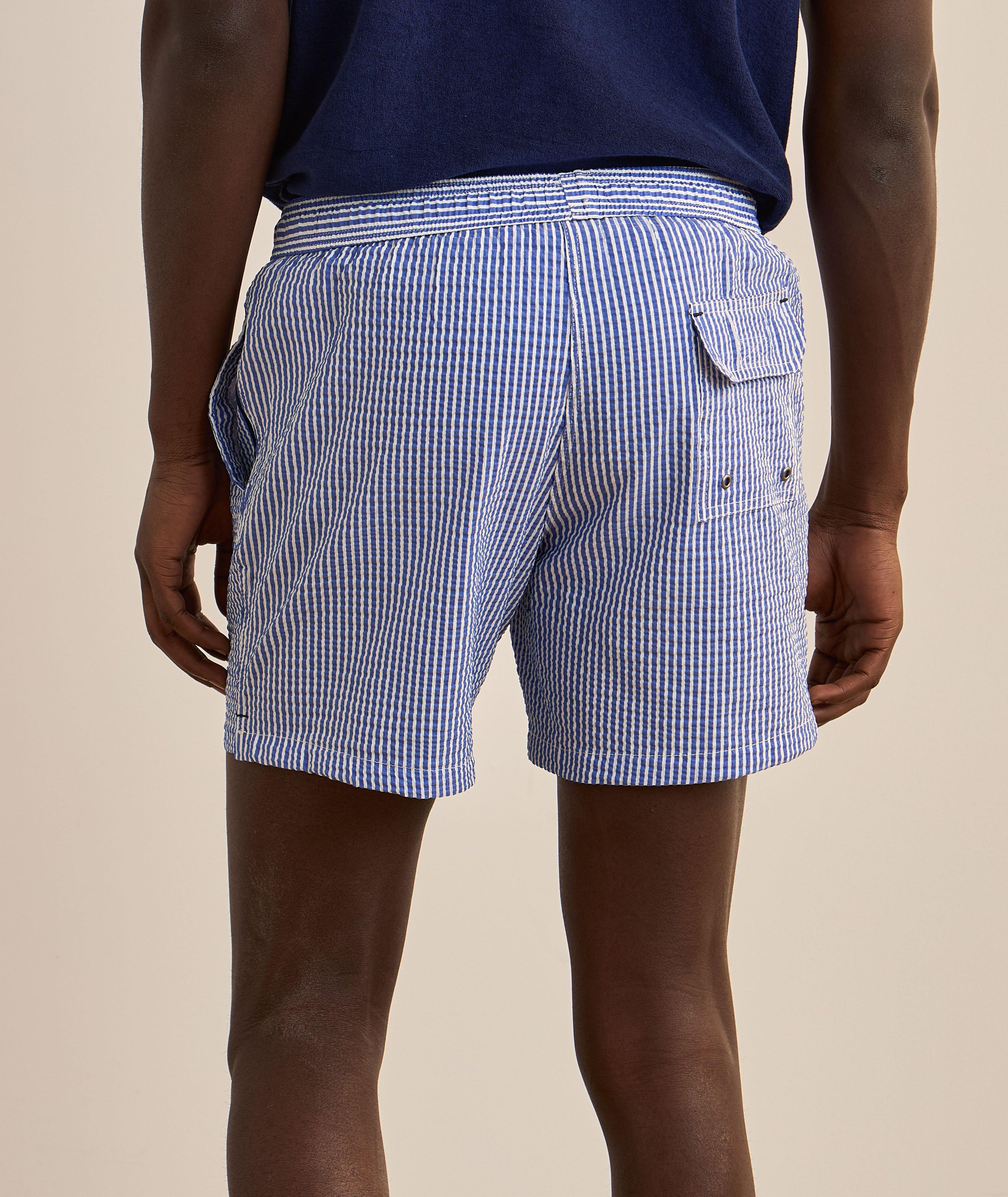 Seersucker Stripe Swim Shorts image 2