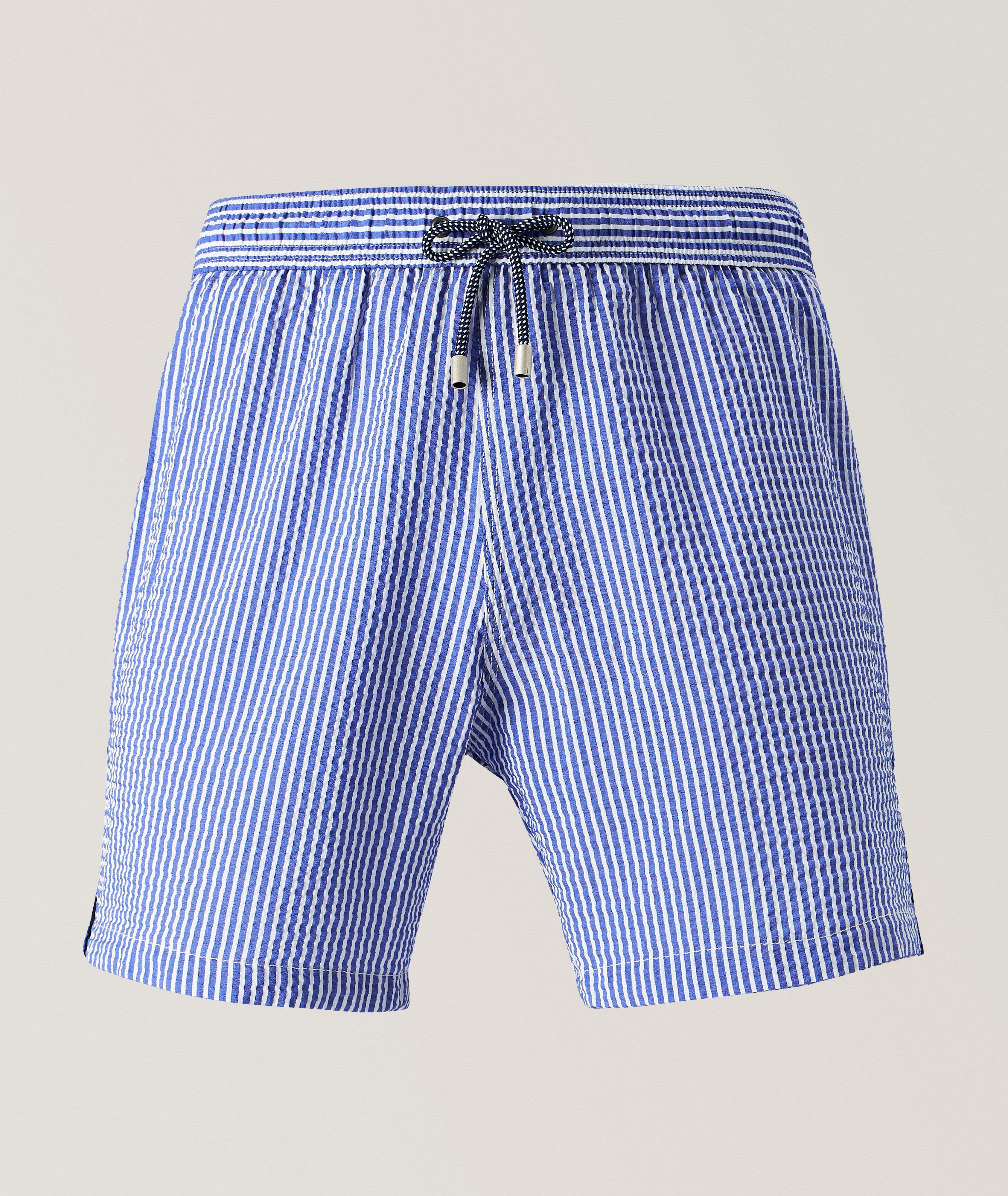 Seersucker Stripe Swim Shorts image 0