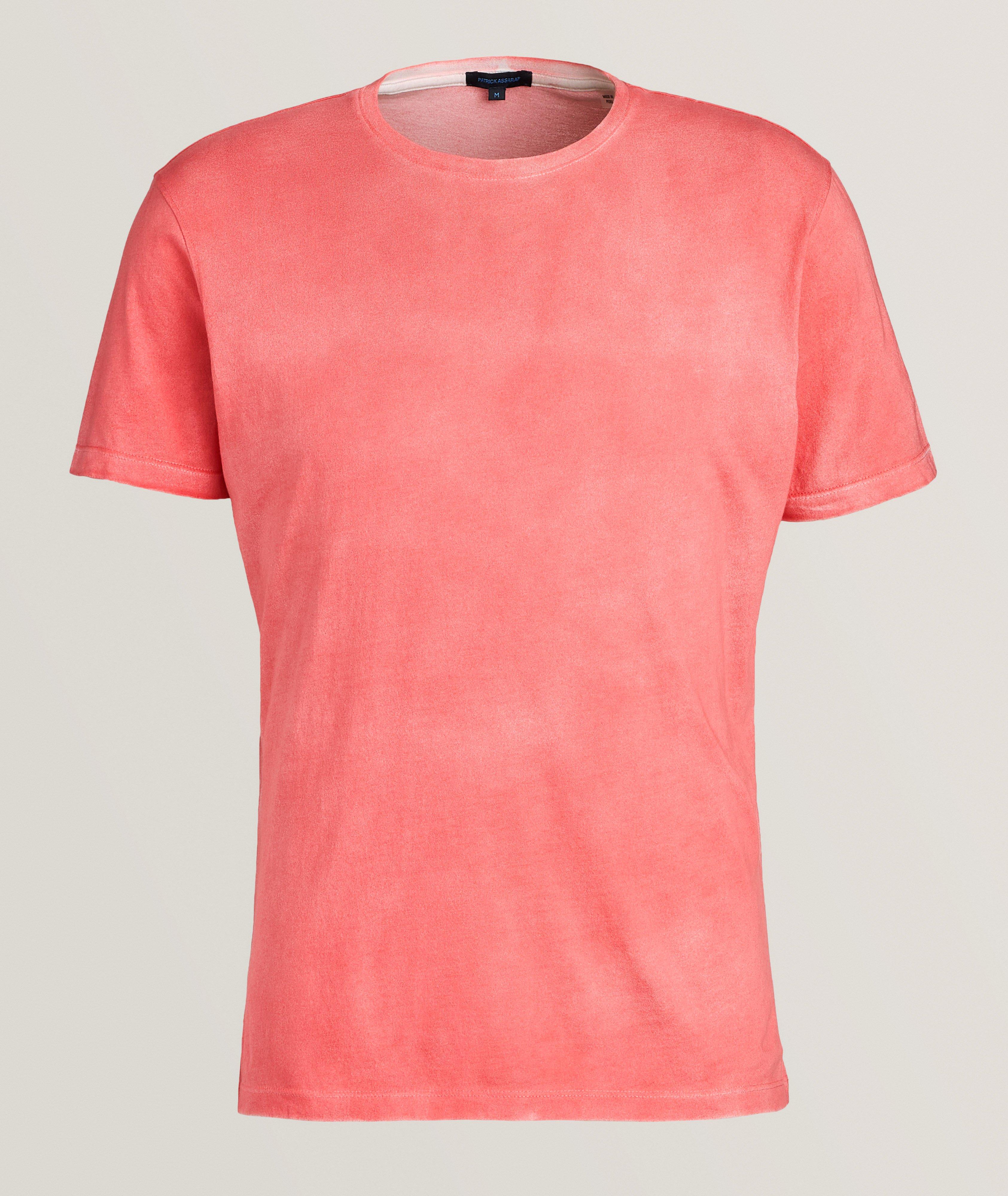 Spray Wash Pima Cotton T-Shirt image 0