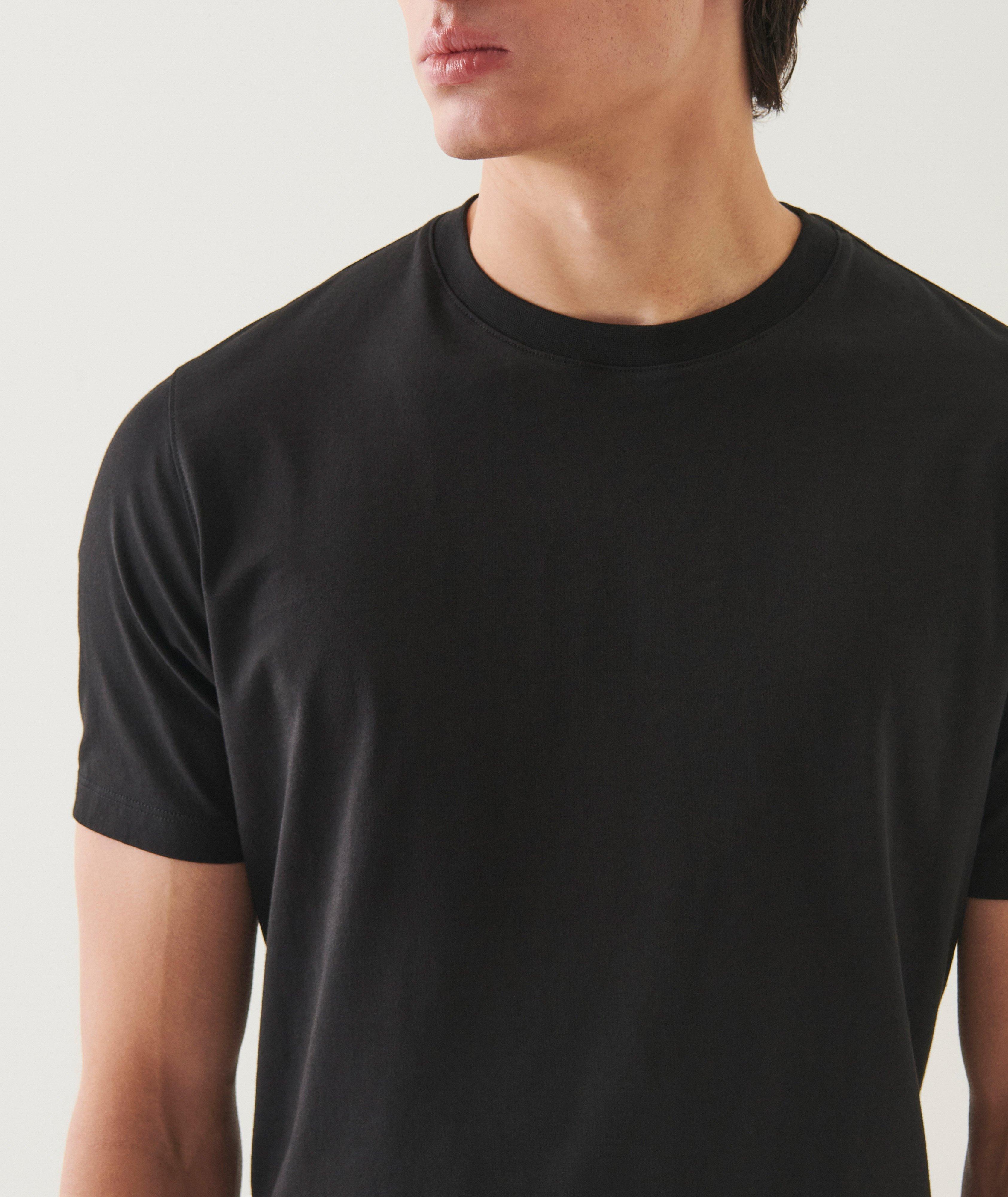 Pima Cotton Crewneck T-Shirt image 4